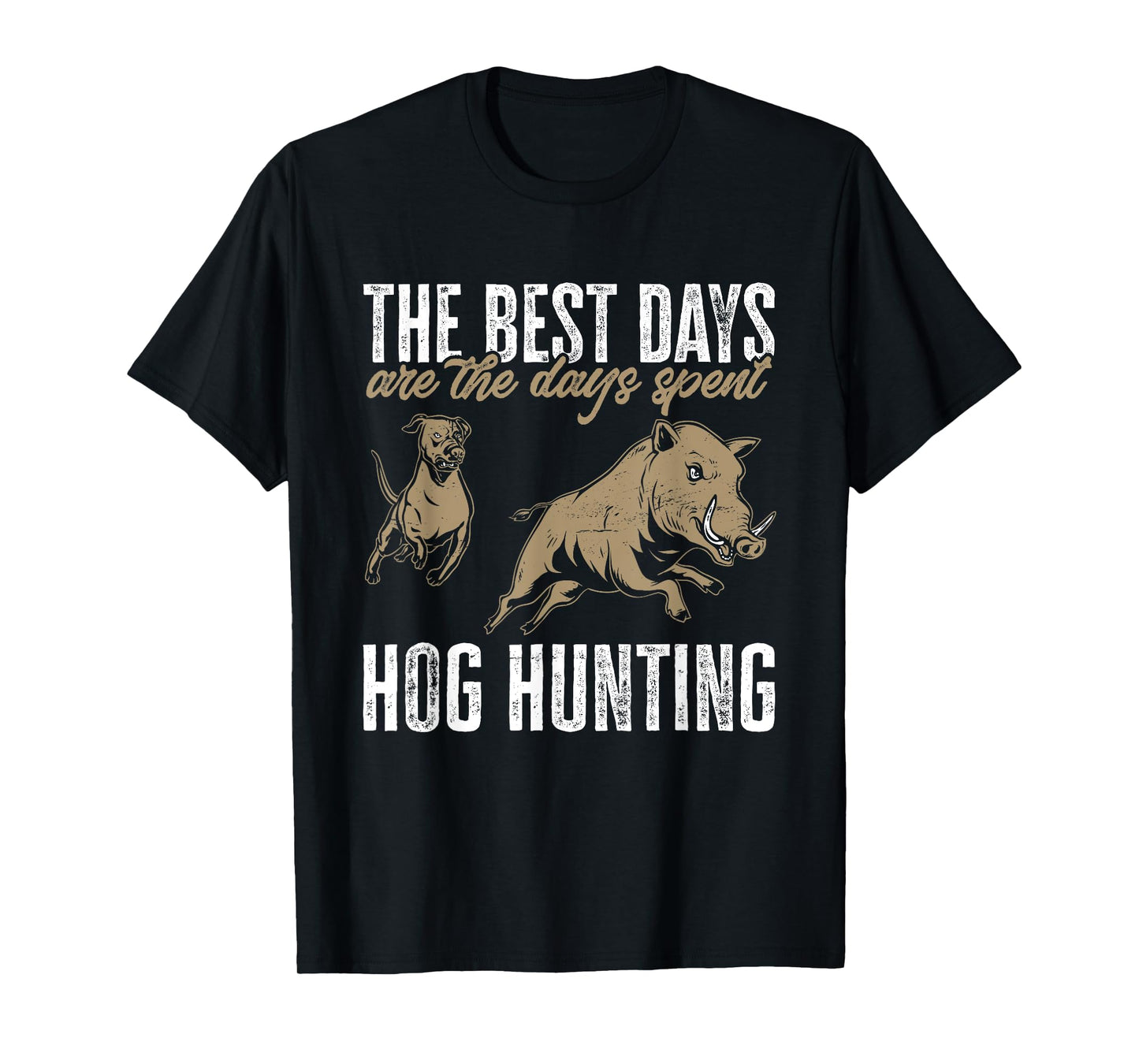 Wild Hog Hunting Dog Boar Hunting Men Women T-Shirt