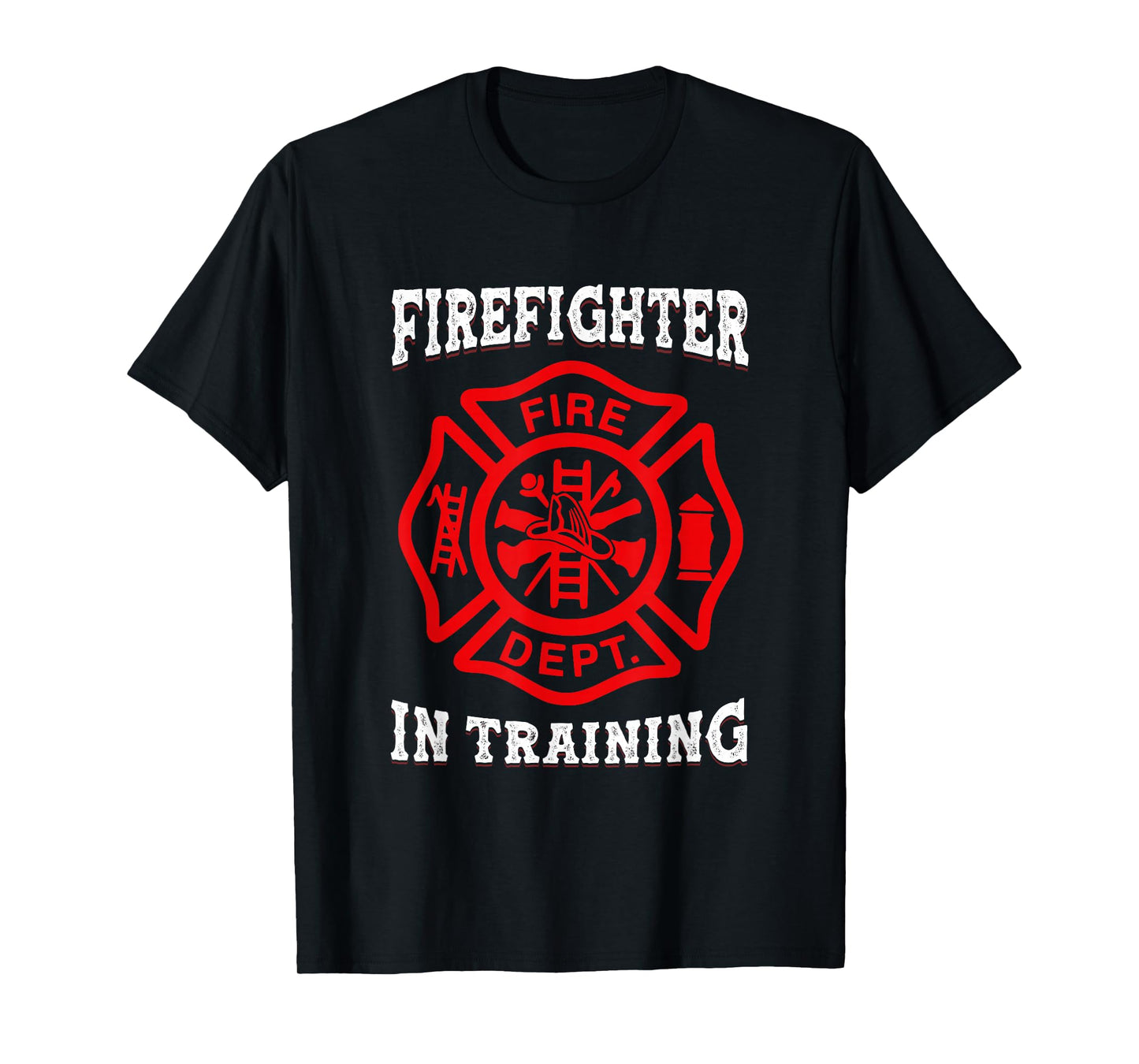 Firefighter in Training Fireman Toddler Fire Fighter T-Shirt
