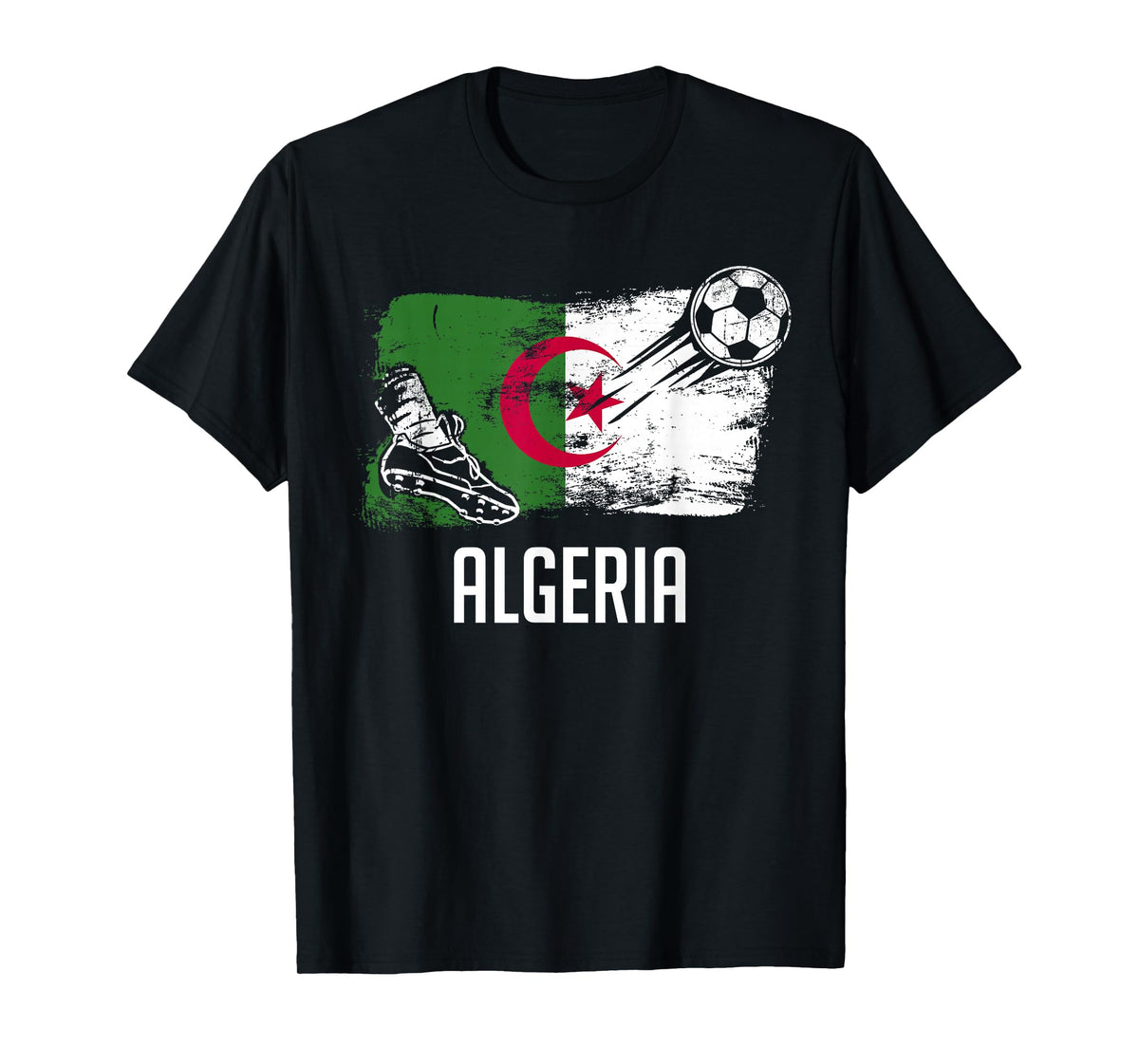 Algeria Flag Jersey Algerian Soccer Team Algerian T-Shirt
