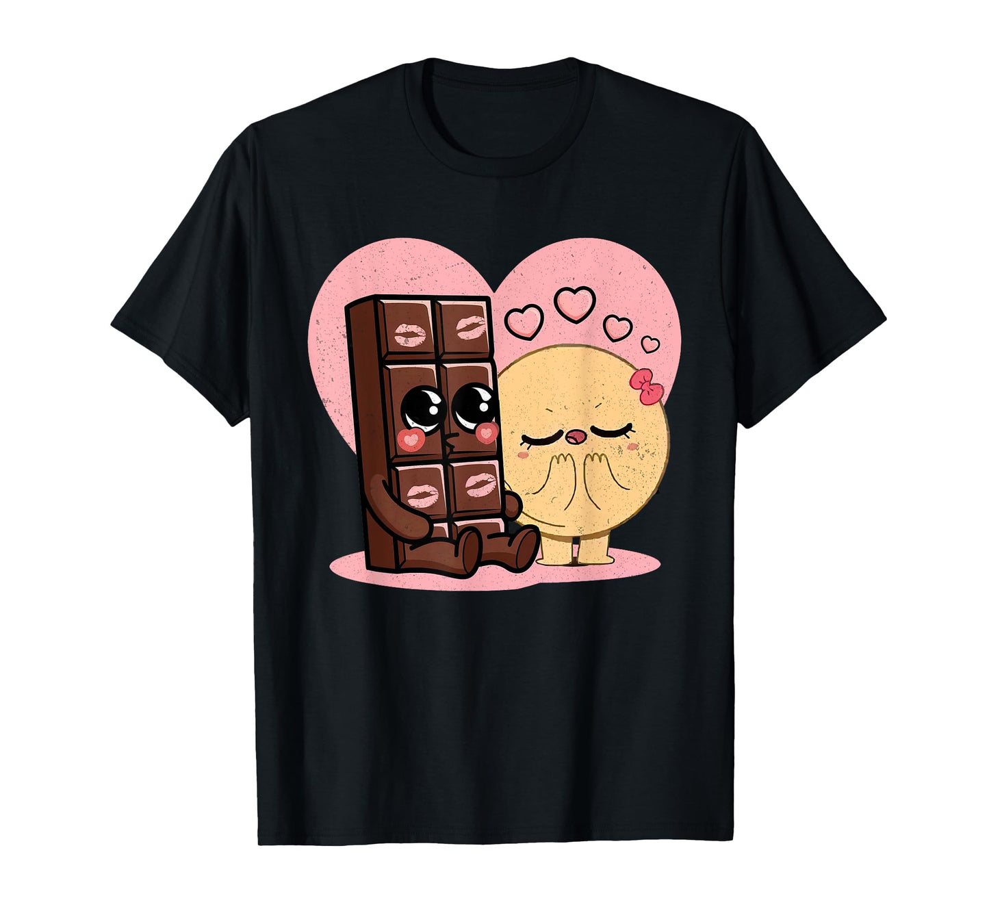 Choco And Pancake Couples Love Sweet Romantic Partners Ideas T-Shirt