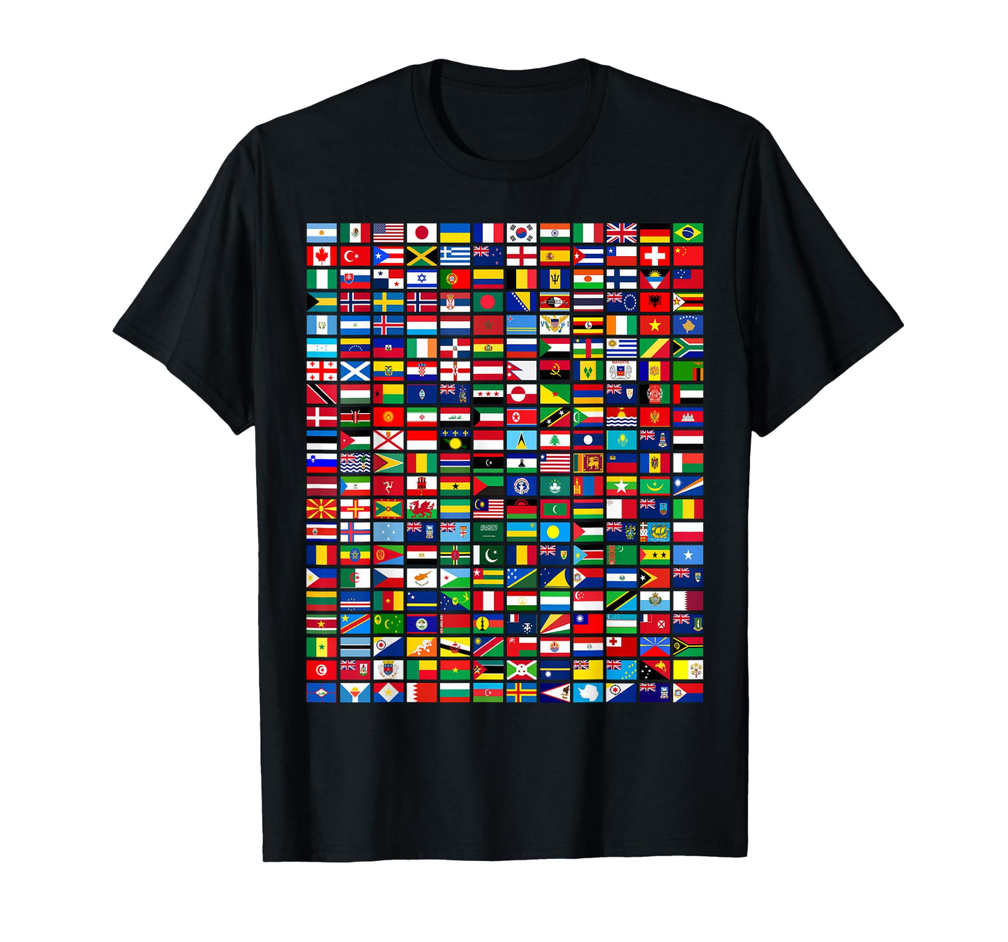 World Flags, International Flags, Country Flags for Kids T-Shirt