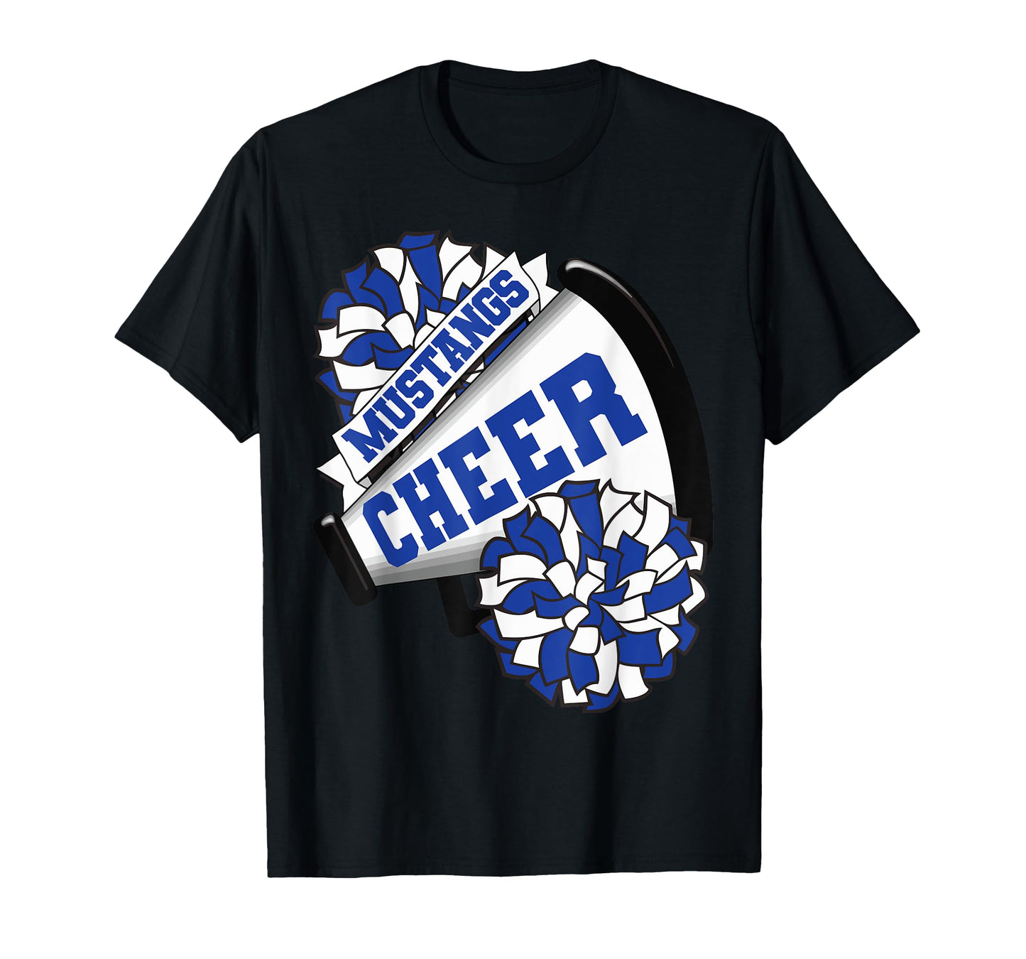 Mustangs Cheer Back To School Cheerleading Spirit B T-Shirt