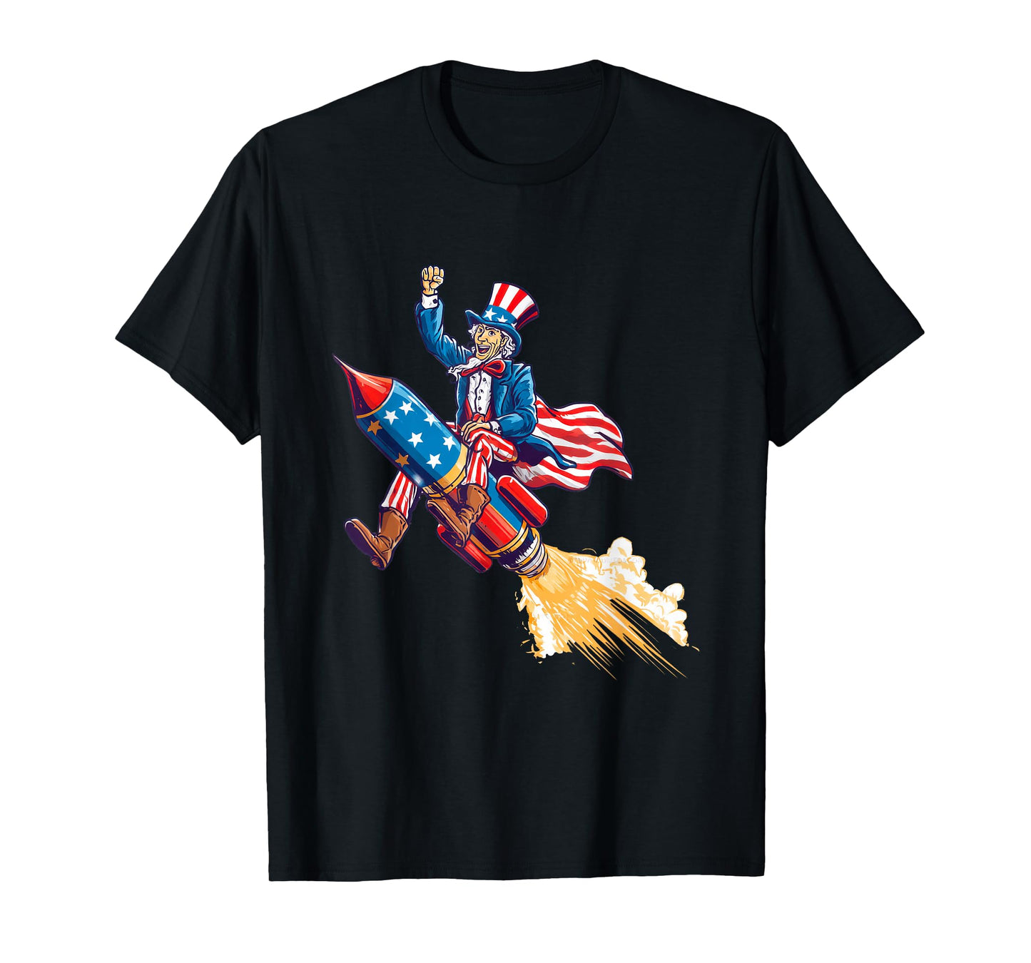 Awesome US Firework Costume for Rockets and Sam Lovers T-Shirt