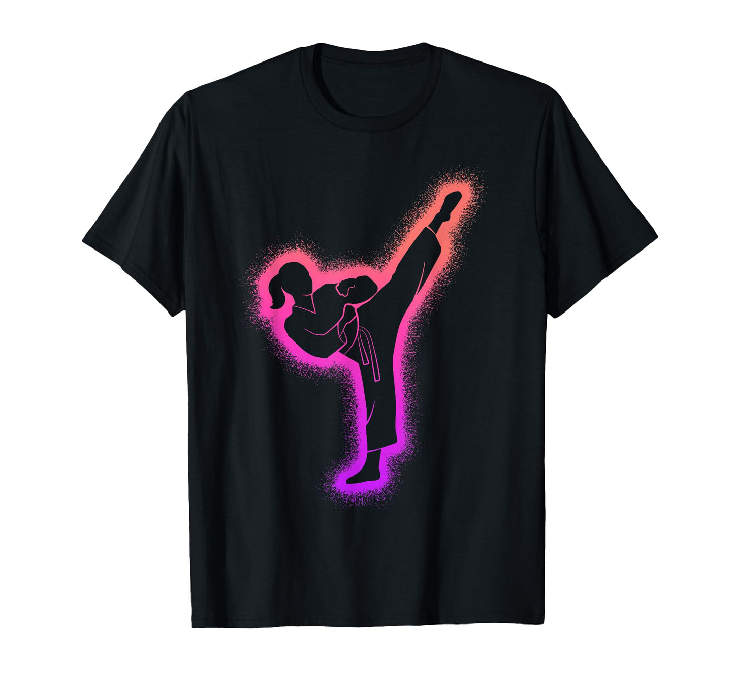 Karate Girl Martial Arts Kids Women Girls Taekwondo T-Shirt