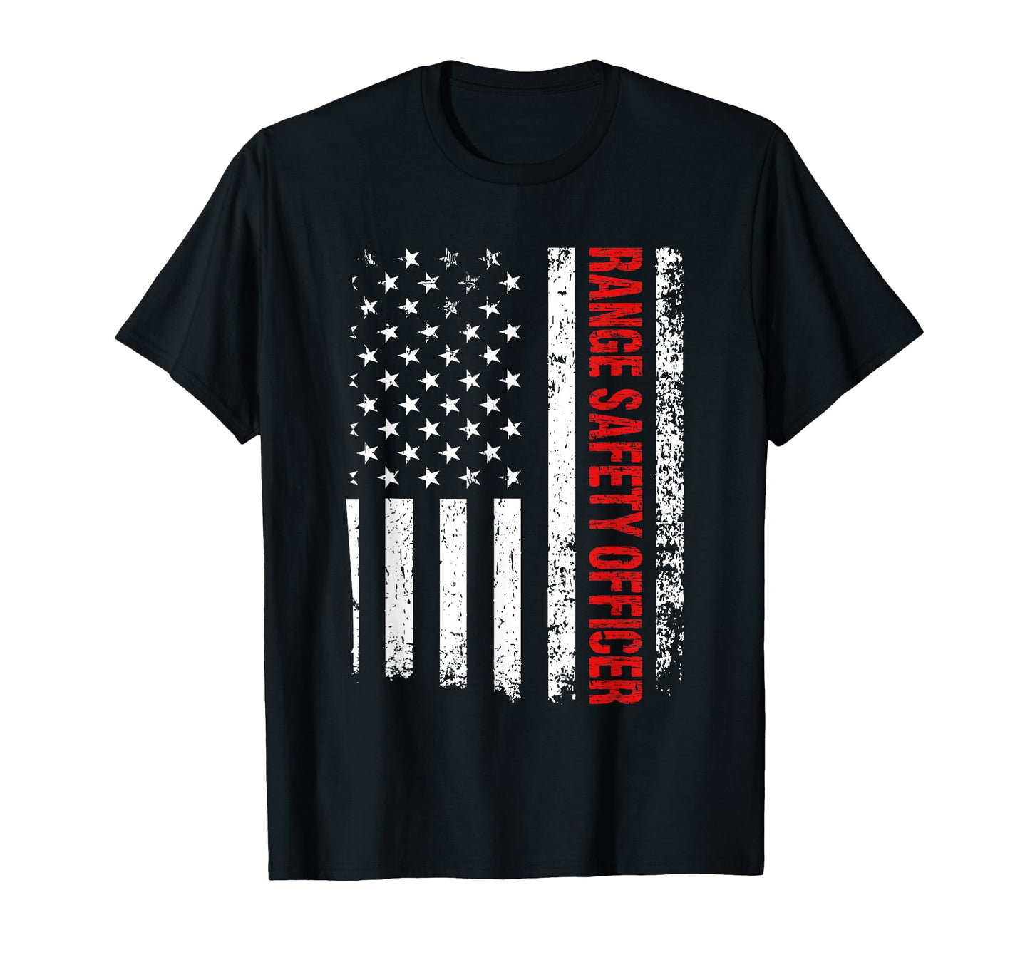 American Firearms Instructor Gun Range Safety Officer T-Shirt