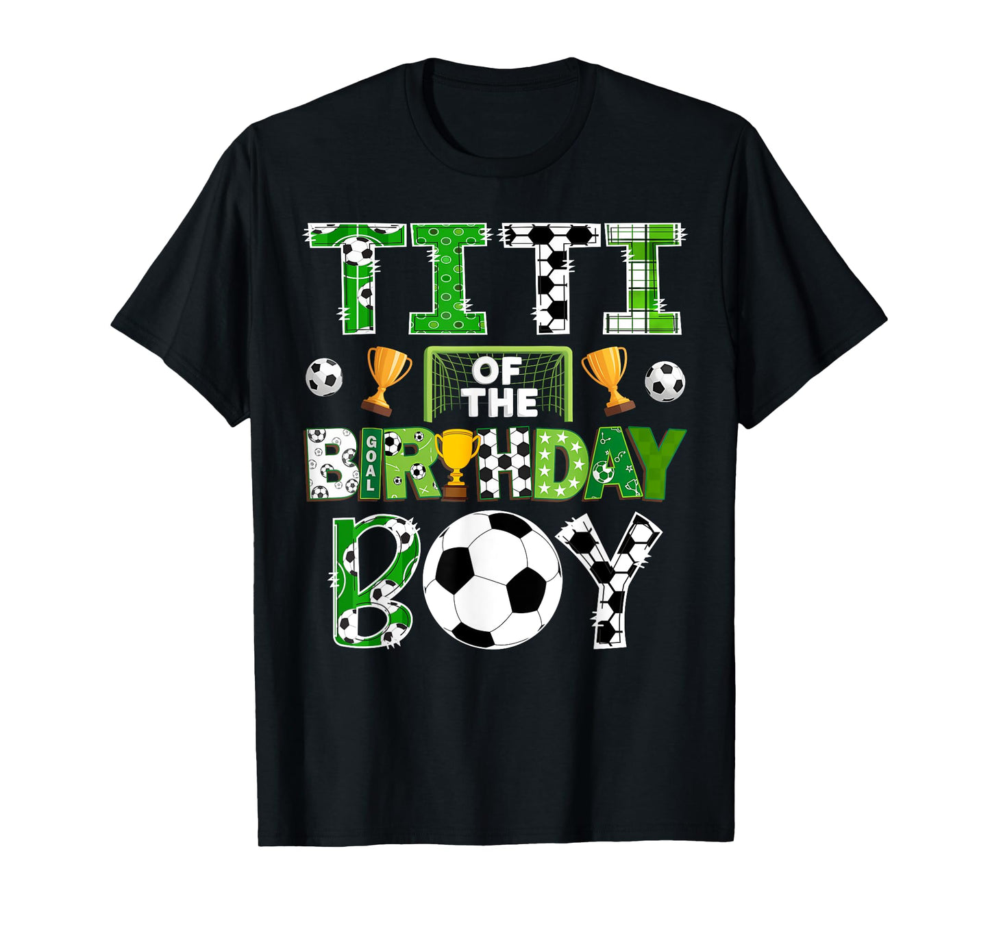 Titi Of The Birthday Boy Soccer Player Game Day T-Shirt