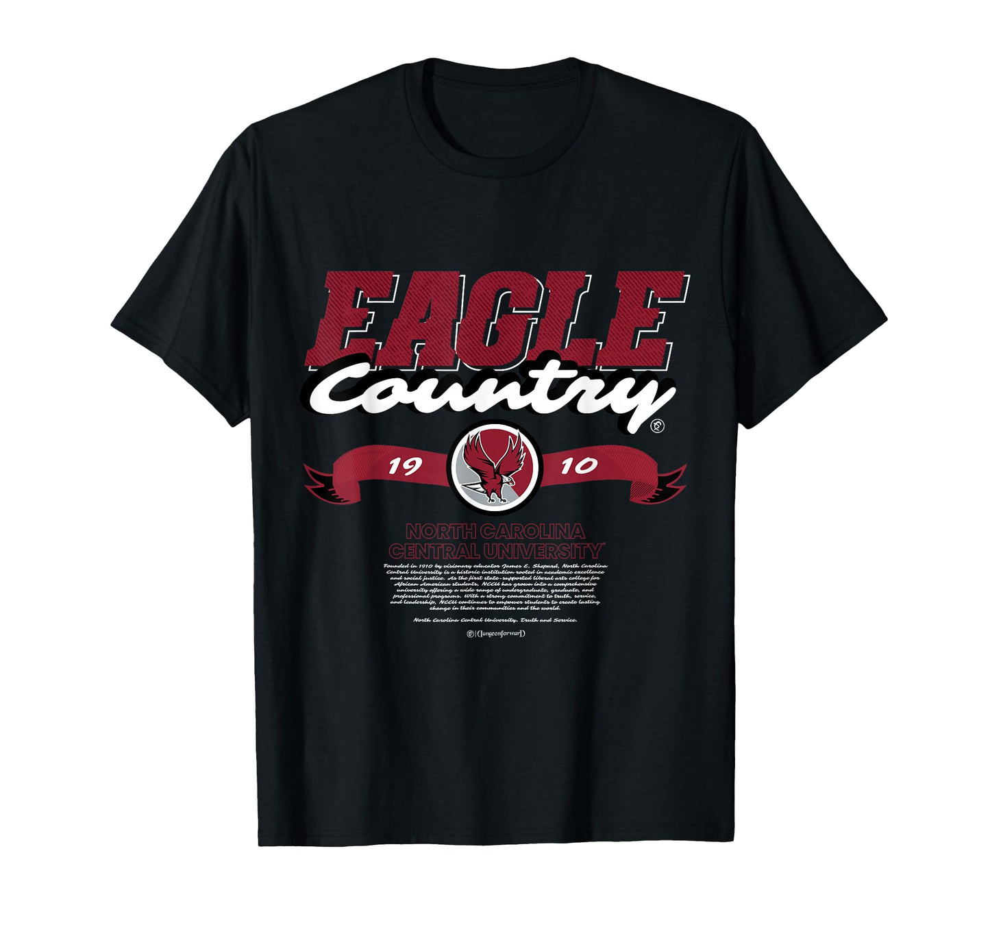 North Carolina Central University Eagle Country - NCCU HBCU T-Shirt