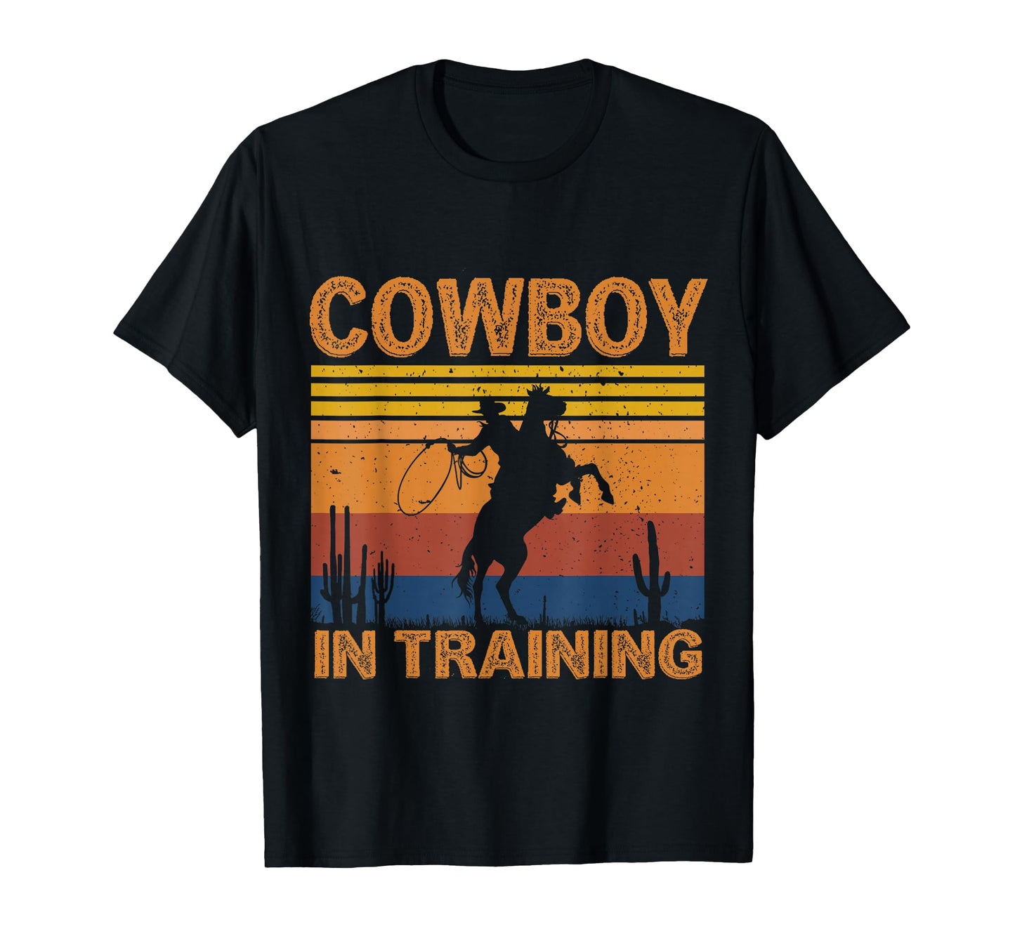 Cowboy in Training Future Rodeo Boy Horse Kids T-Shirt