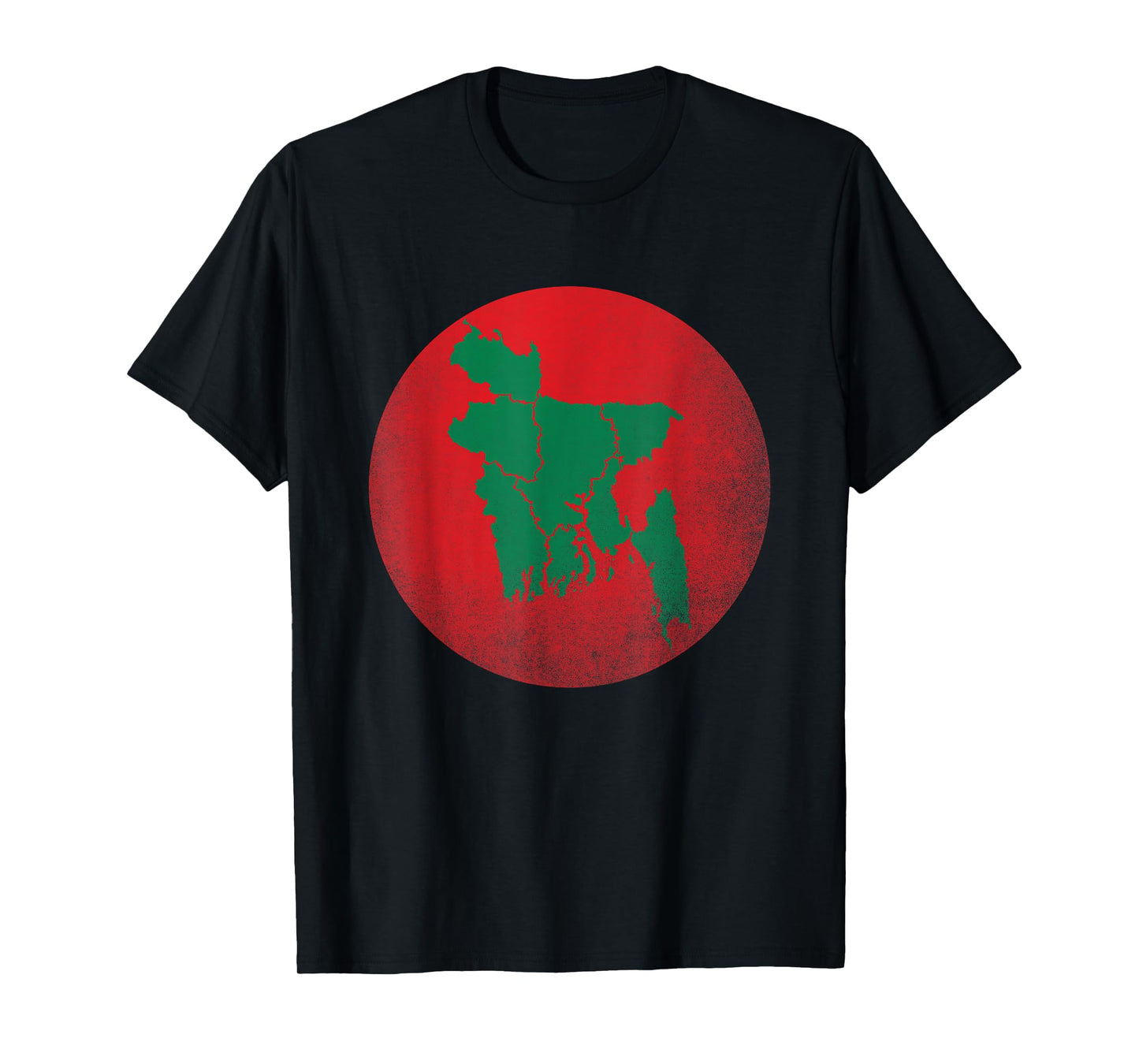American Grown Bangladeshi Roots Bangladesh Vintage Flag T-Shirt