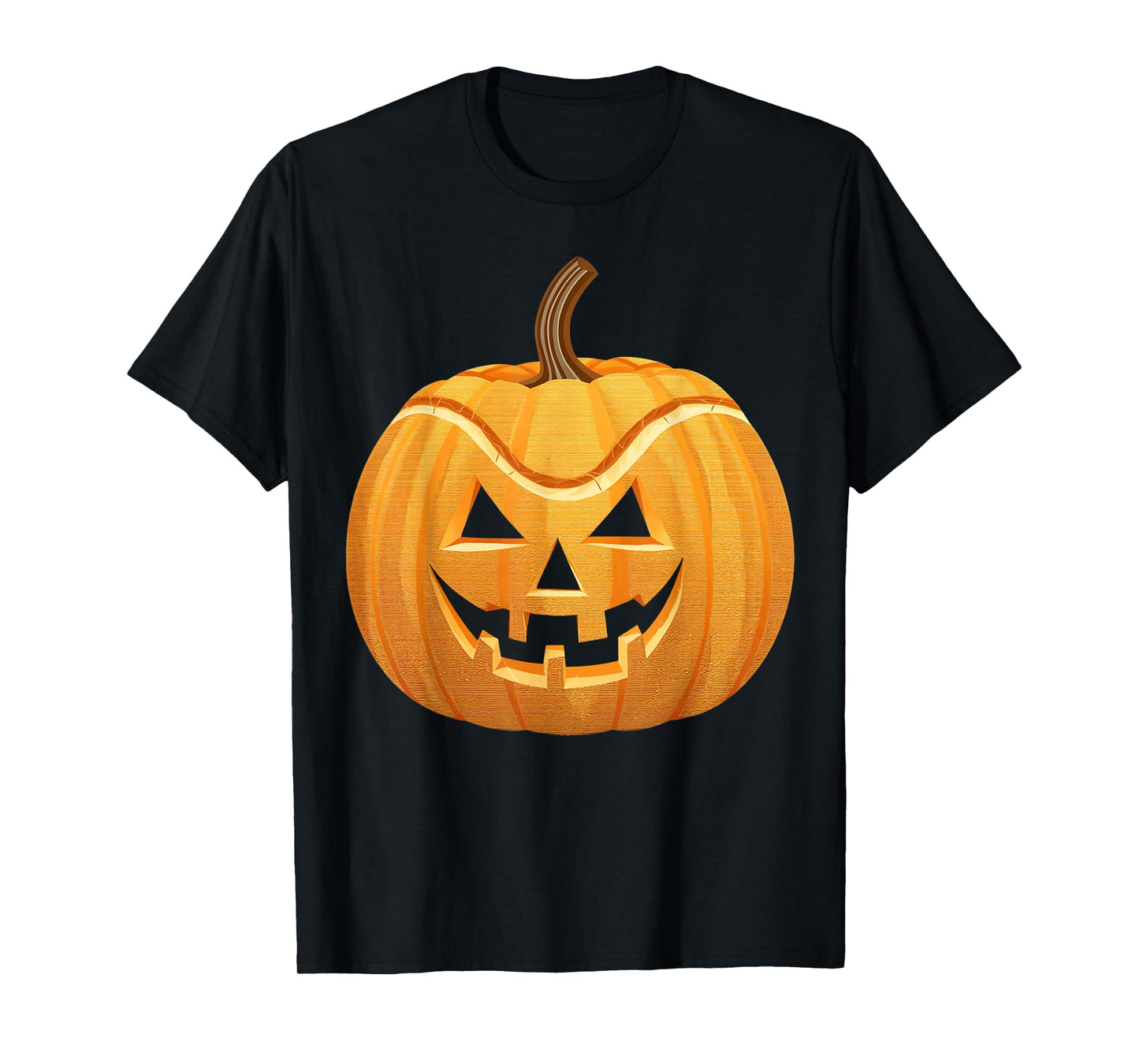 Funny Spooky Pumpkin Tennis Player Women Men Halloween T-Shirt