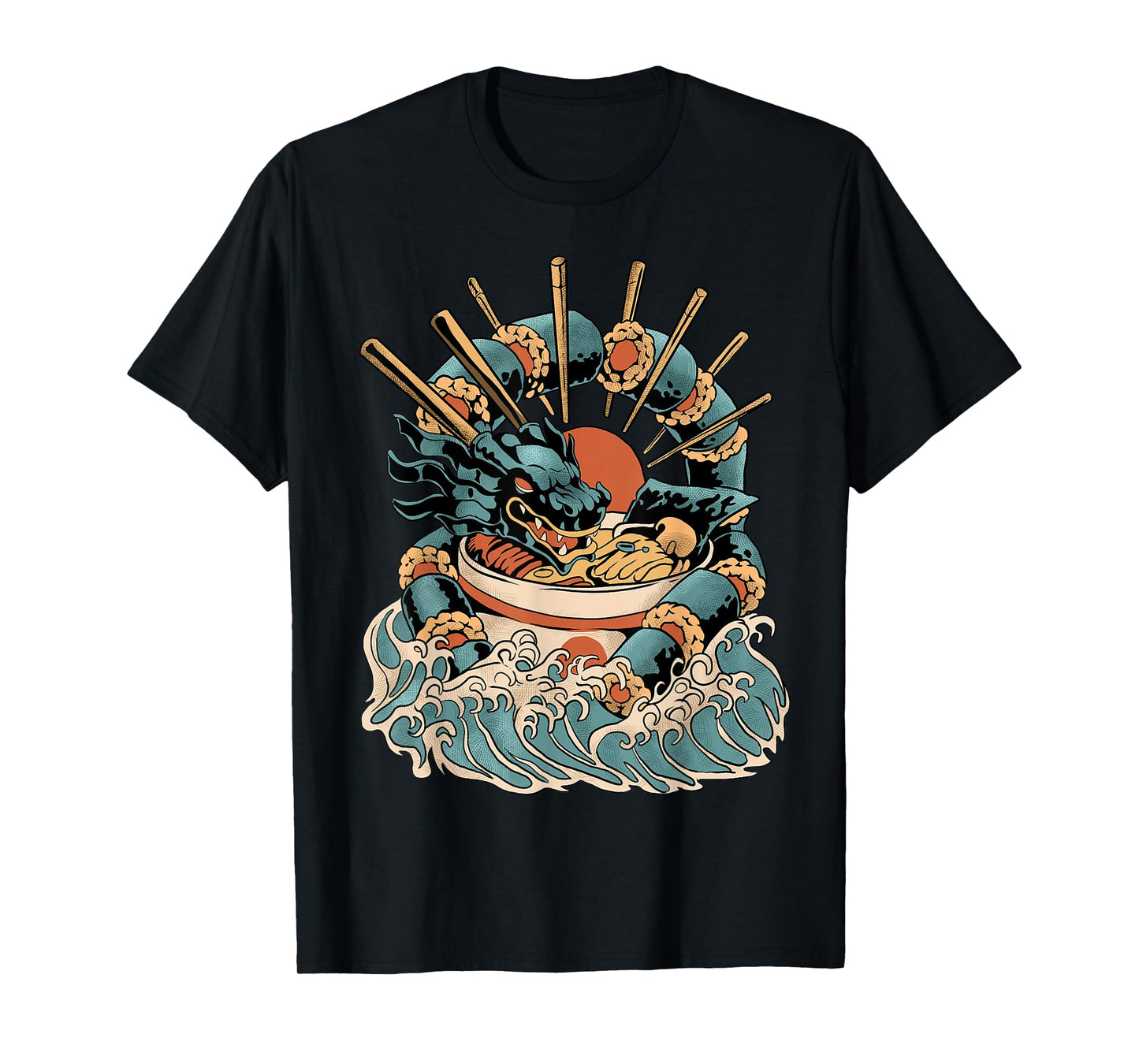 Sushi Dragon Ramen T-Shirt