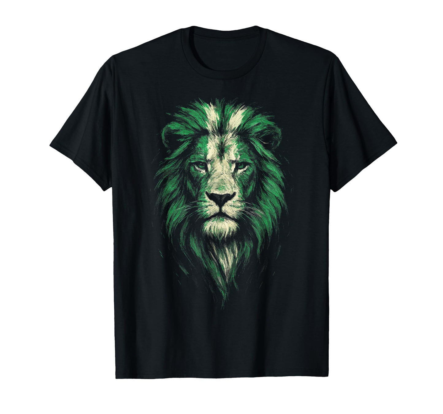 Lion Nigerian Nigeria Nigerian Flag T-Shirt