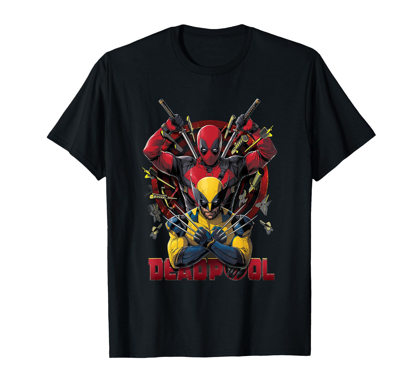 Marvel Studios Deadpool & Wolverine Claws Out Target Team-Up T-Shirt