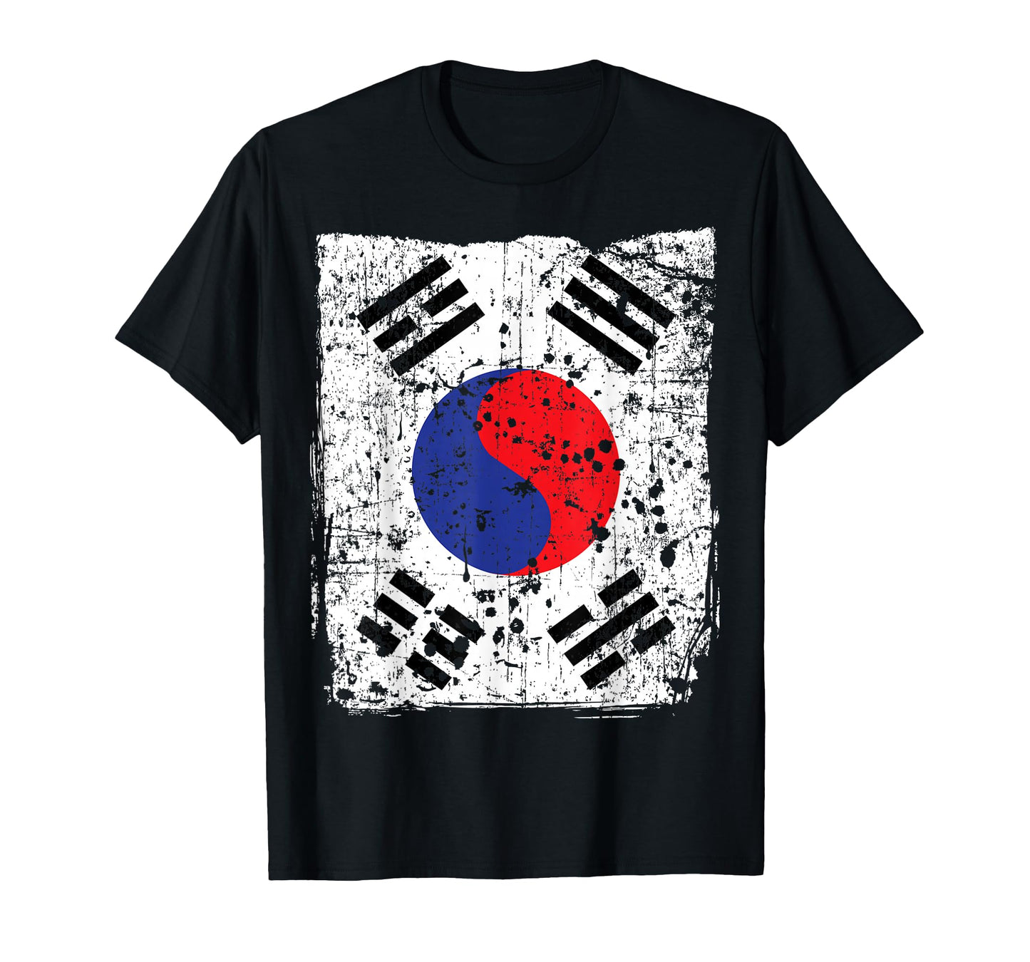 Faded Korean Flag, Distressed Flag of Korea T-Shirt T-Shirt
