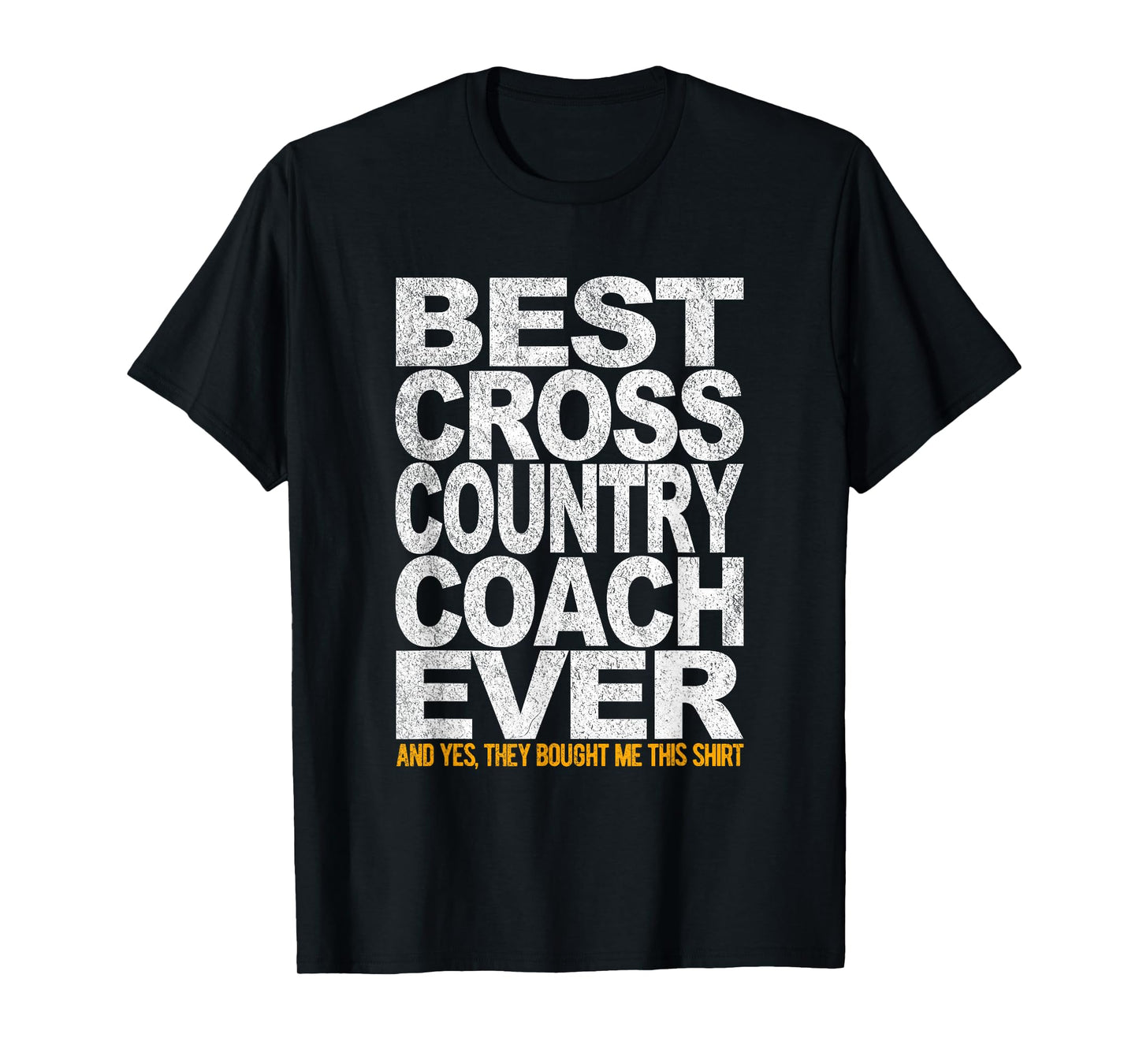 Best Cross Country Coach Ever Runner Running Coach Retro T-Shirt