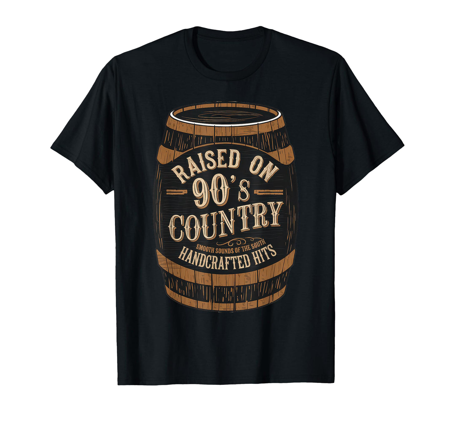 Raised on 90s Country Shirt Womens Music Cowgirl Cowboy T-Shirt