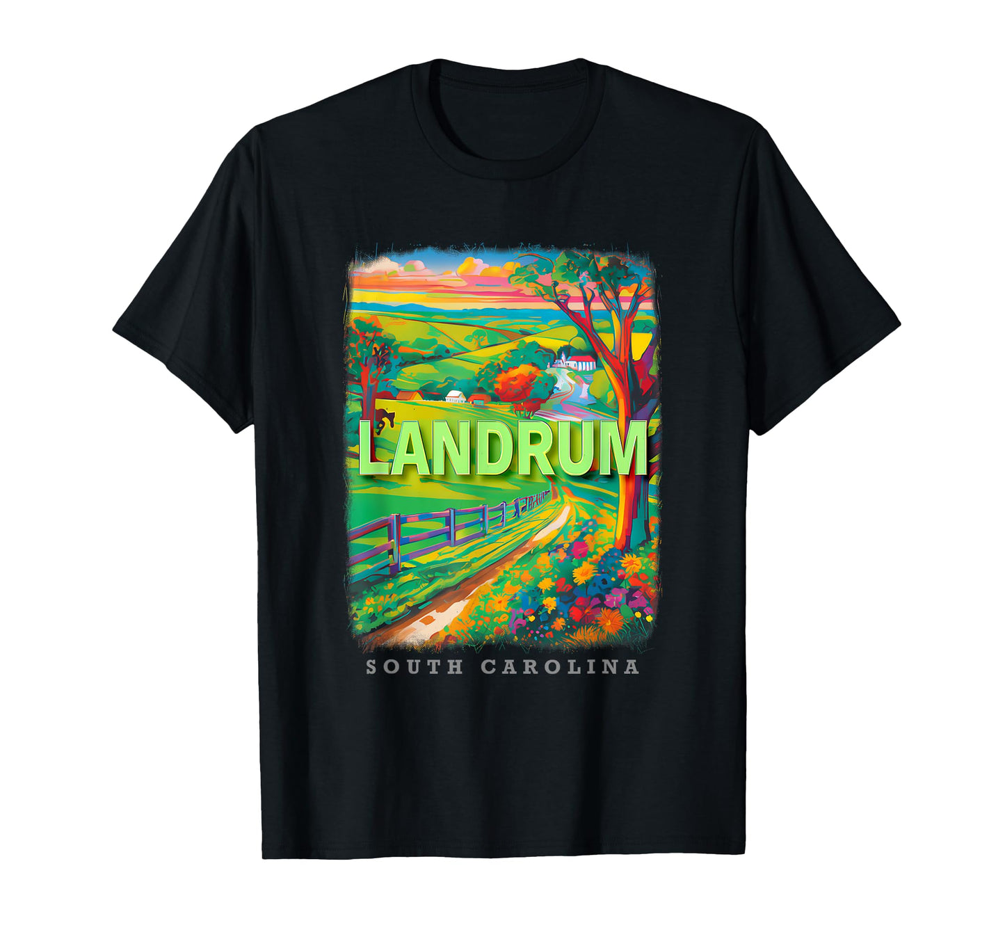 Landrum South Carolina SC Horse Country SD704 T-Shirt