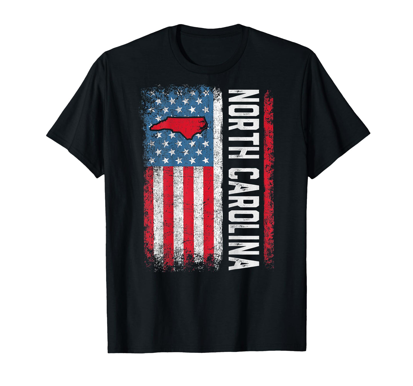 Vintage North Carolina State USA Flag Shirt North Carolina T-Shirt