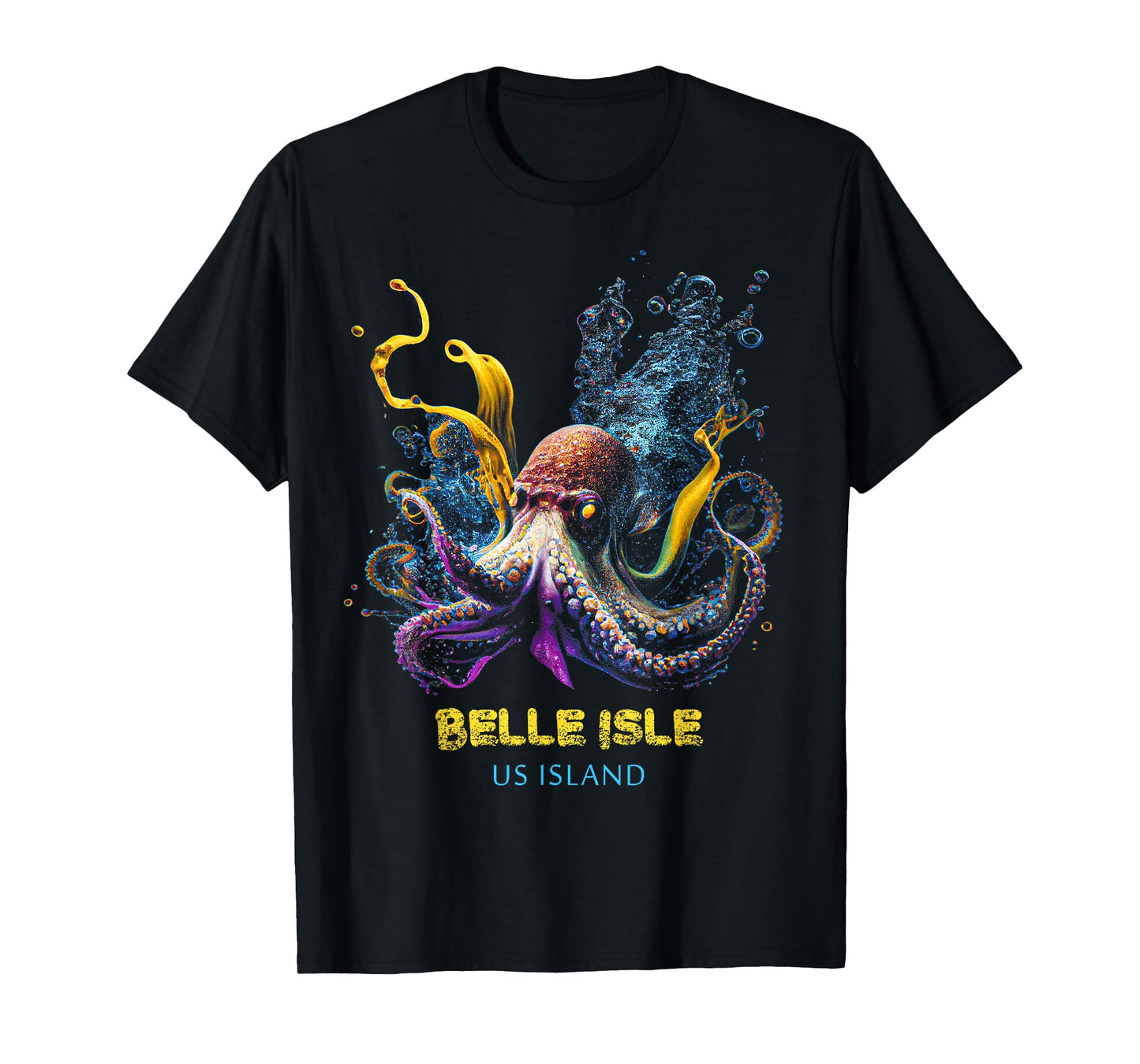 Belle Isle US Island T-Shirt