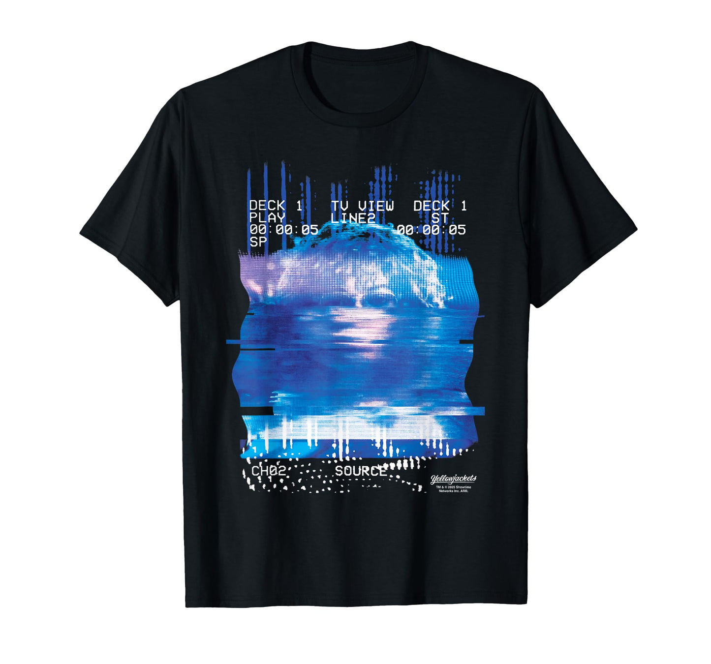 Yellowjackets Misty Retro TV Static Glitch T-Shirt