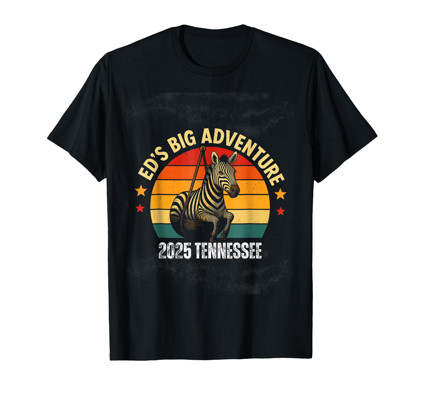 Ed's Adventure , Ed the Zebra Tennessee 2025 T-Shirt