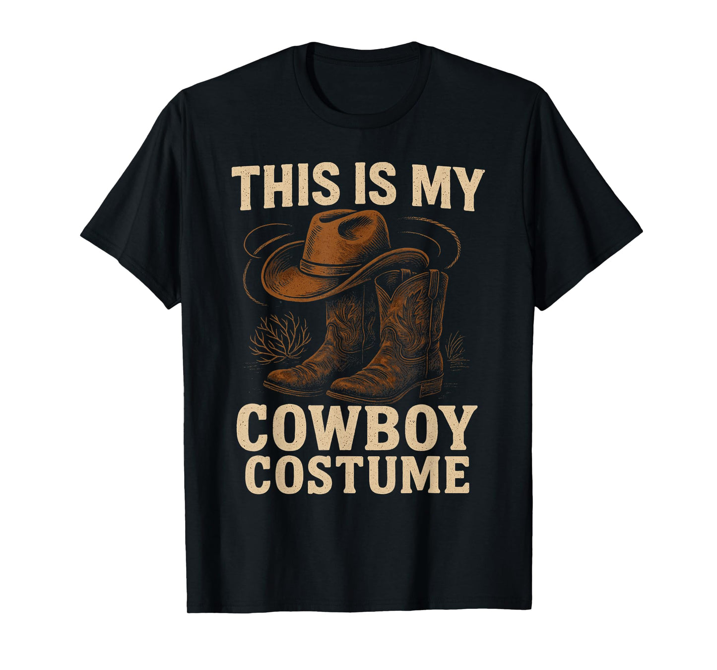 Cowboy Costume Country Western Costume Men Women T-Shirt