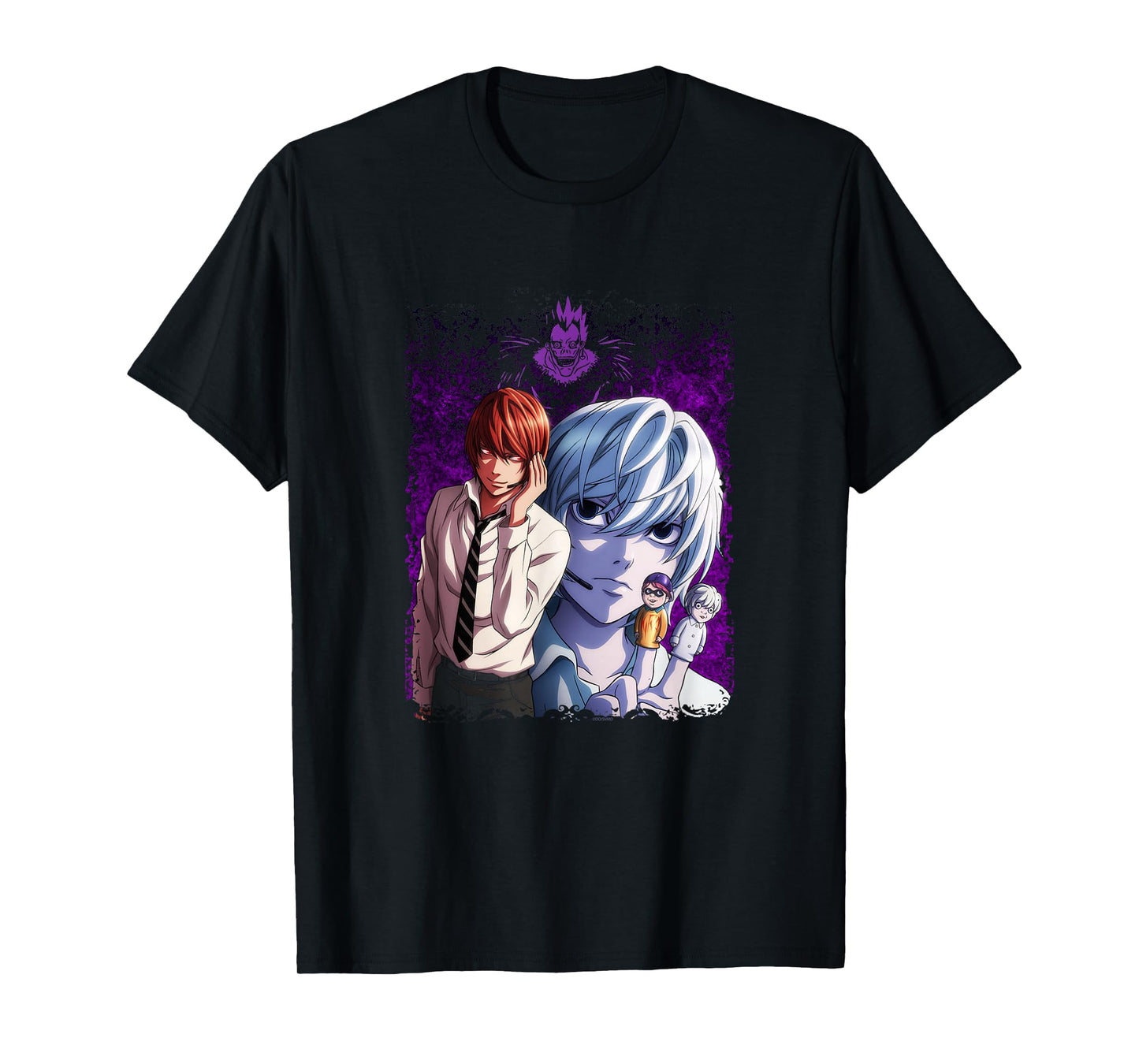 Death Note Near's Finger Puppets Anime T-Shirt