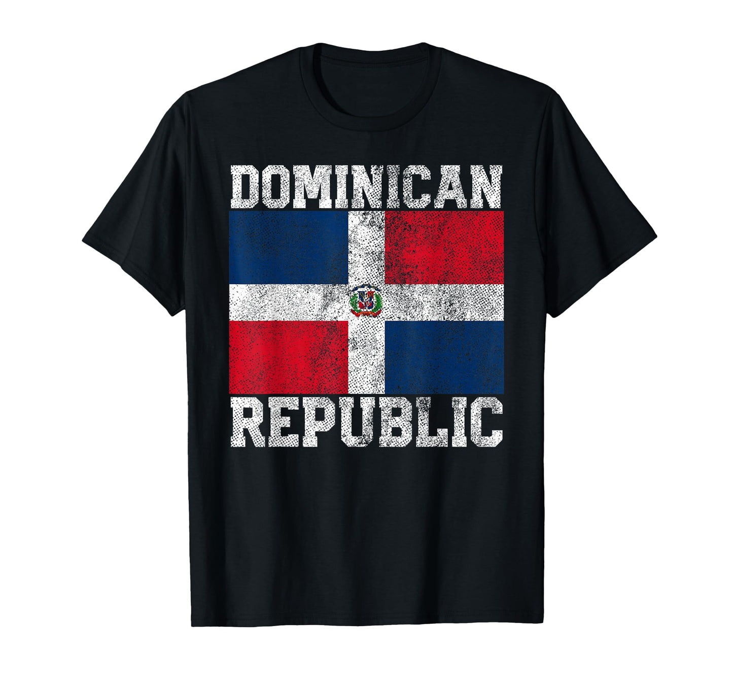 Dominican Republic Flag National Pride Roots Country Family T-Shirt Small