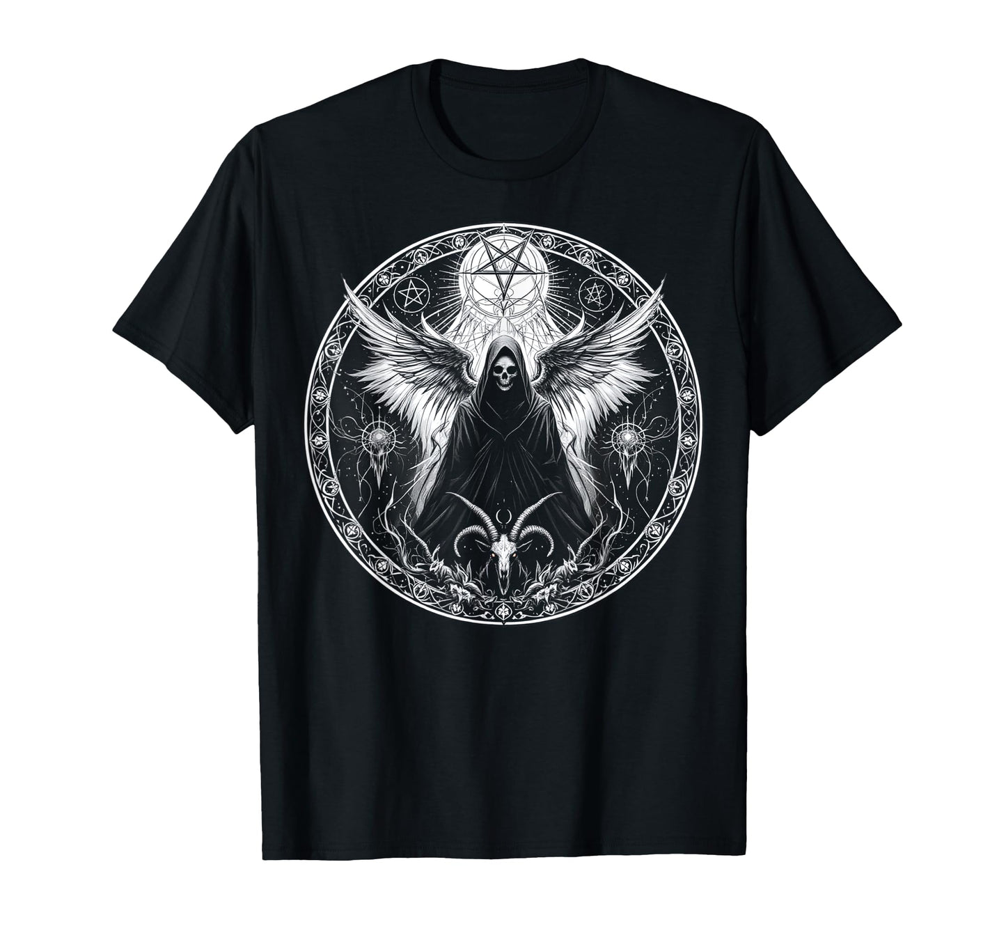 Embrace The Unholy Occult Gothic Aesthetic Satanic Religion T-Shirt