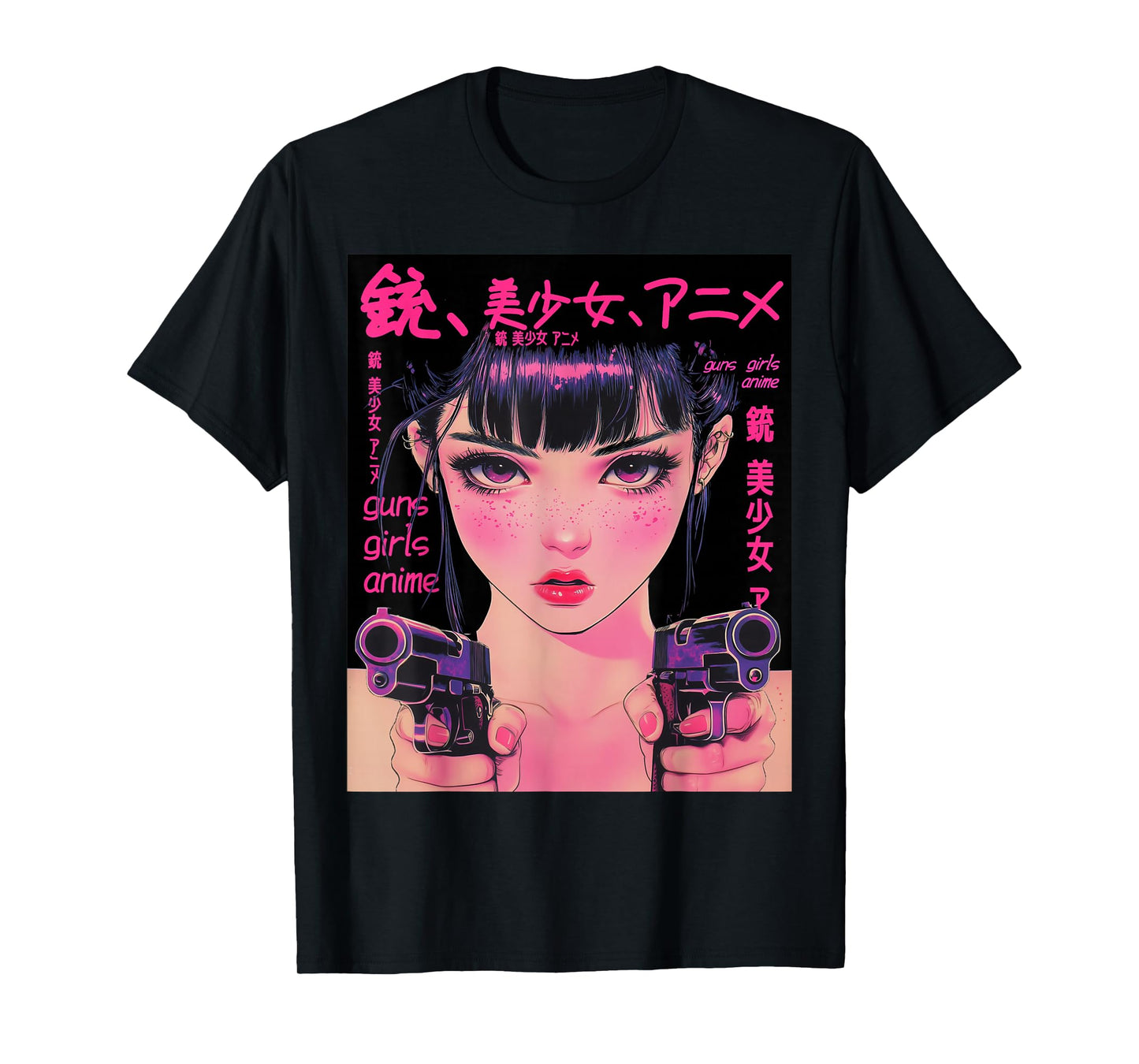 Anime Waifu Graphic T-Shirt