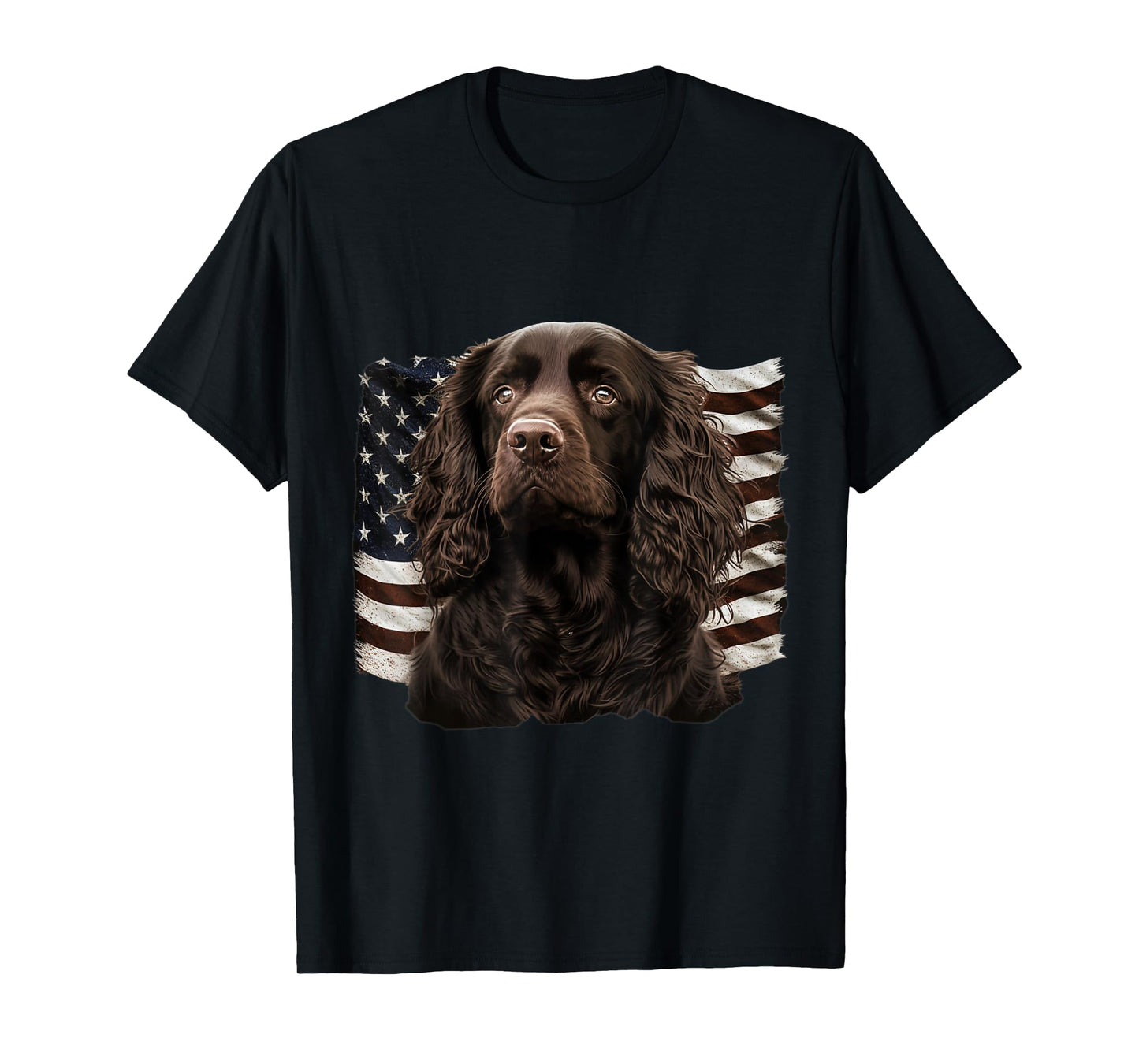 Boykin Spaniel 4th of July - Boykin Spaniel USA T-Shirt