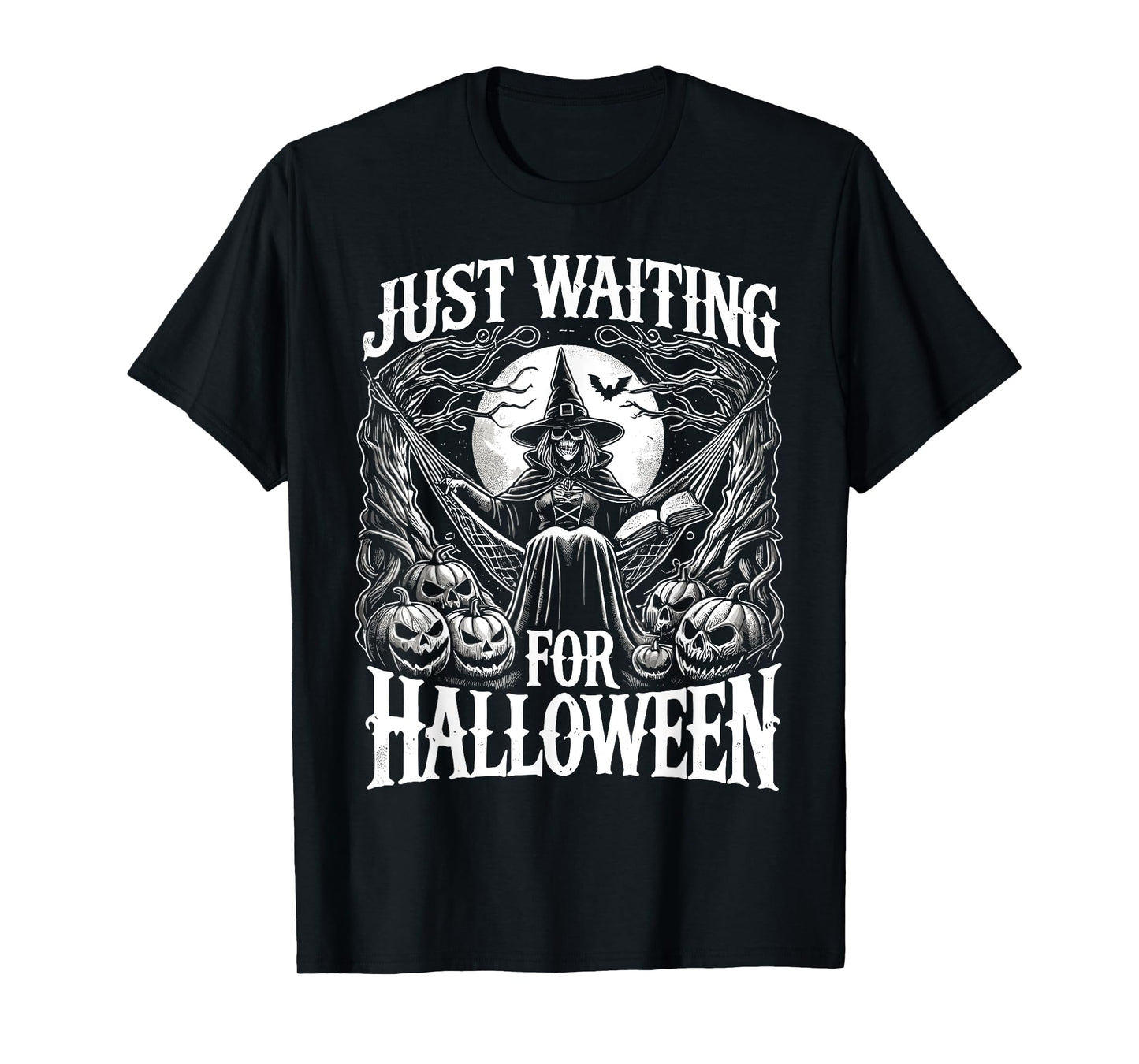 Summerween Halloween Summer Just Waiting For Halloween T-Shirt