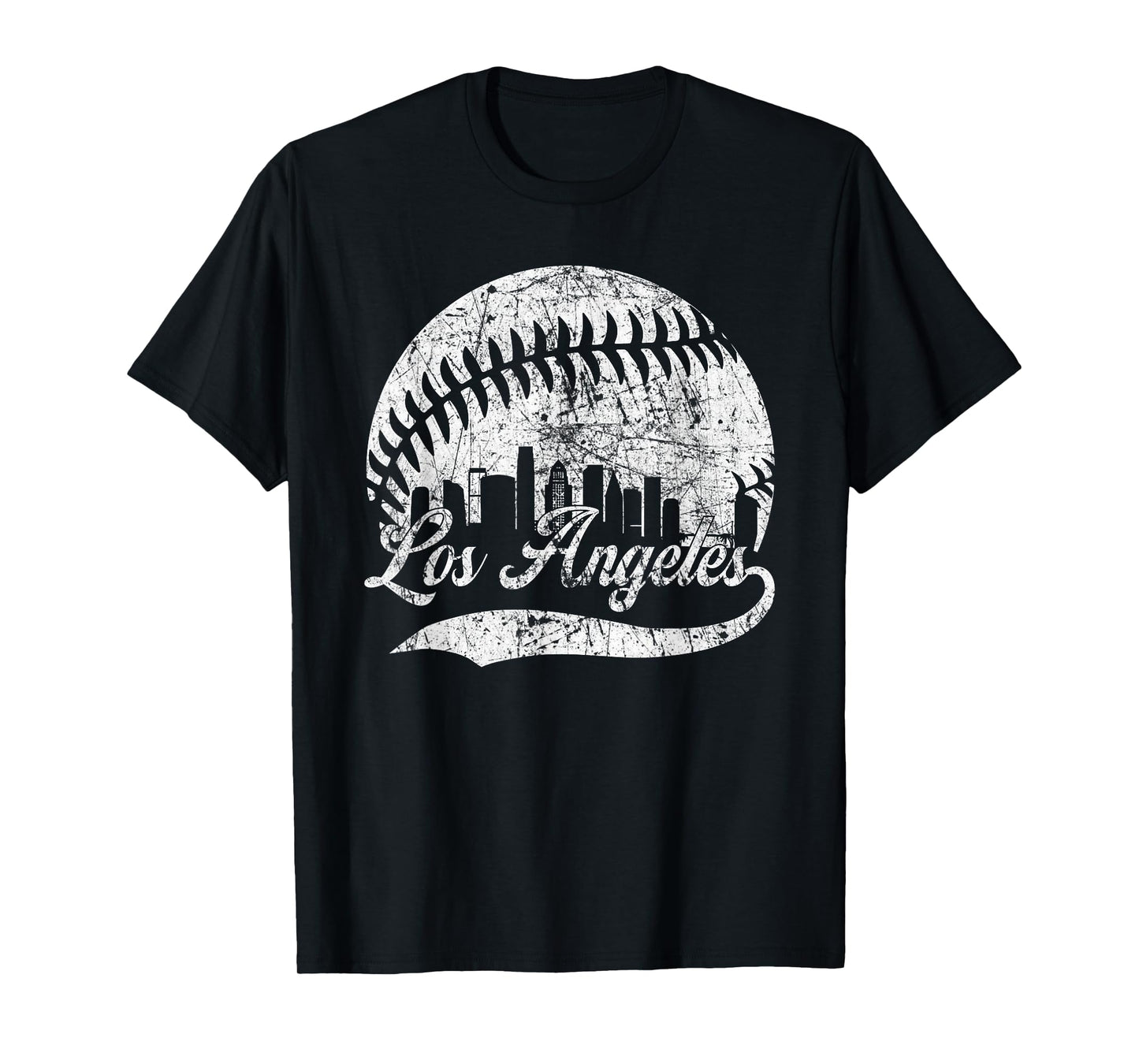 Funny Baseball Heartbeat Inspired Vintage Player Men Boys T-Shirt