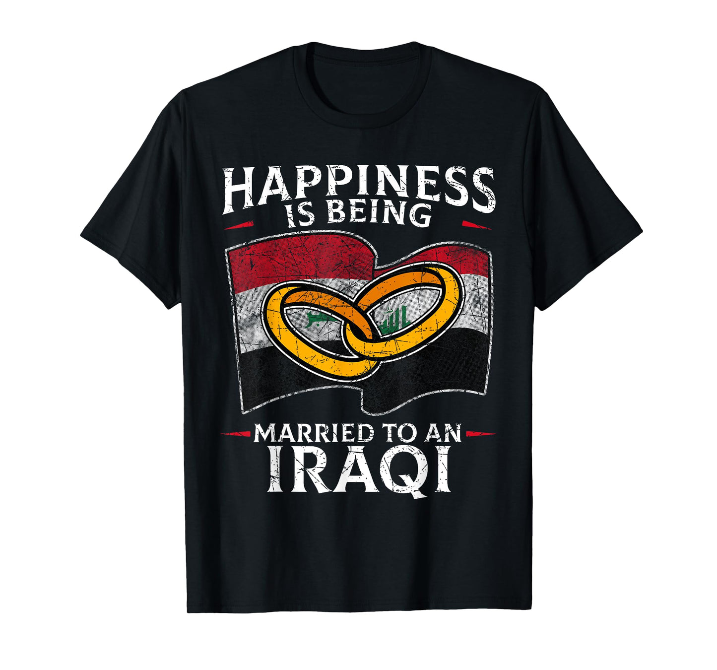 Iraqi Wedding Republic of Iraq Marriage Heritage T-Shirt