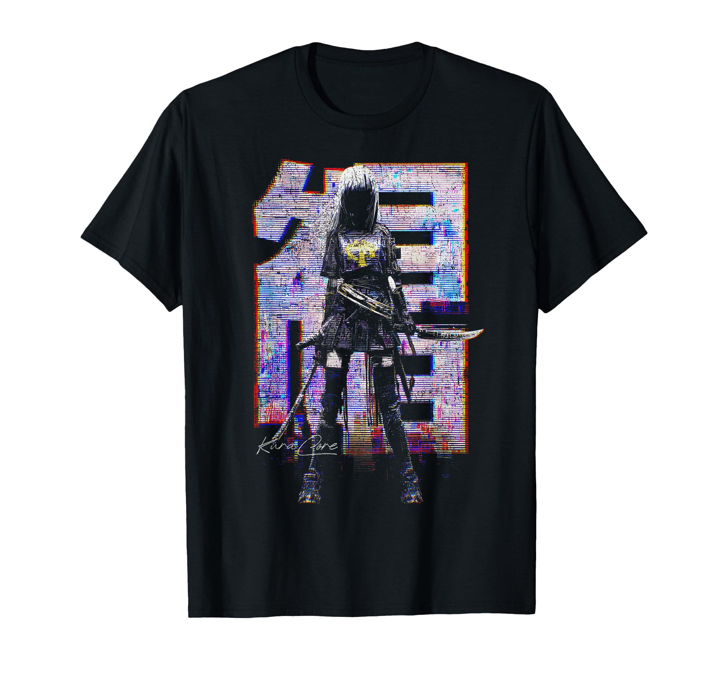 Japanese Streetwear Cyberpunk Y2K Techwear Retro Manga Anime T-Shirt