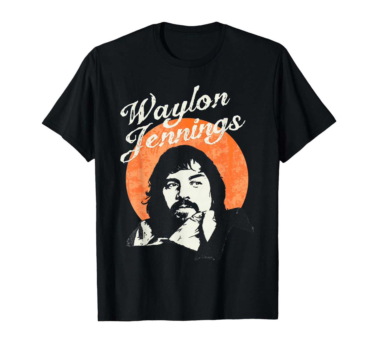 Waylon Jennings - Official Merchandise - Sunset T-Shirt
