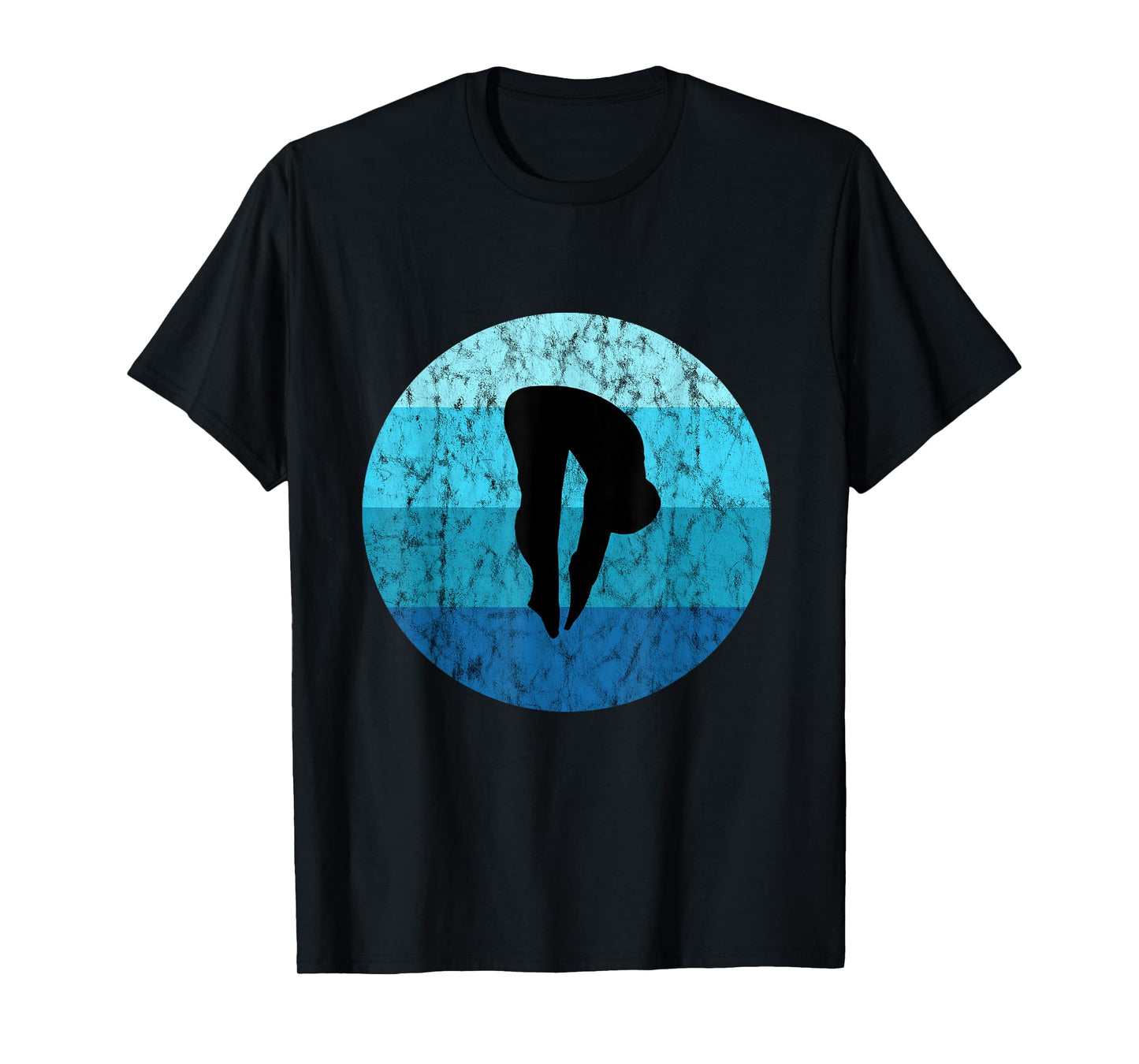 Springboard Diving Cliff Diver Platform Dive Water Diving T-Shirt