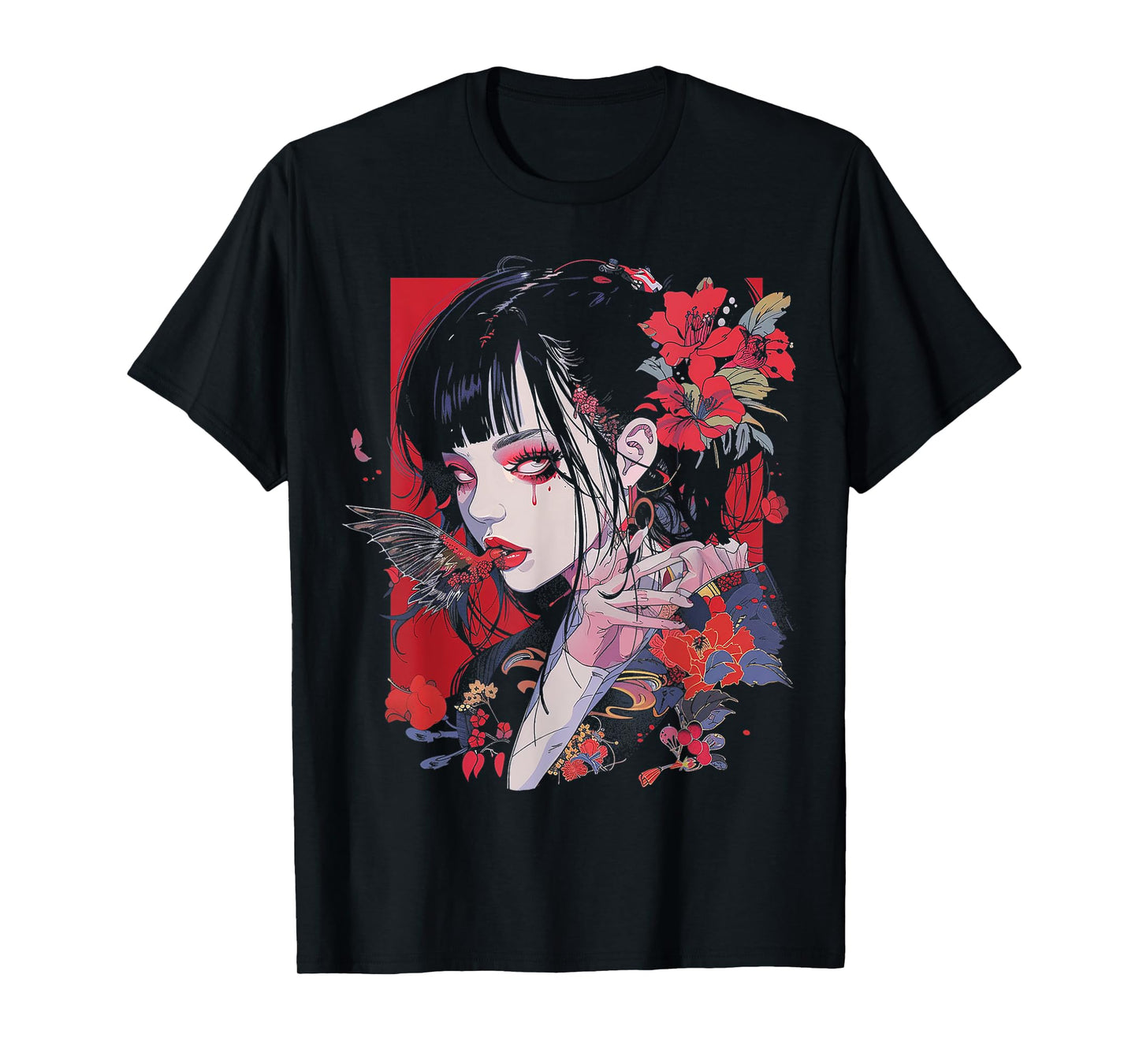 Anime Manga Motif Illustration Anime T-Shirt