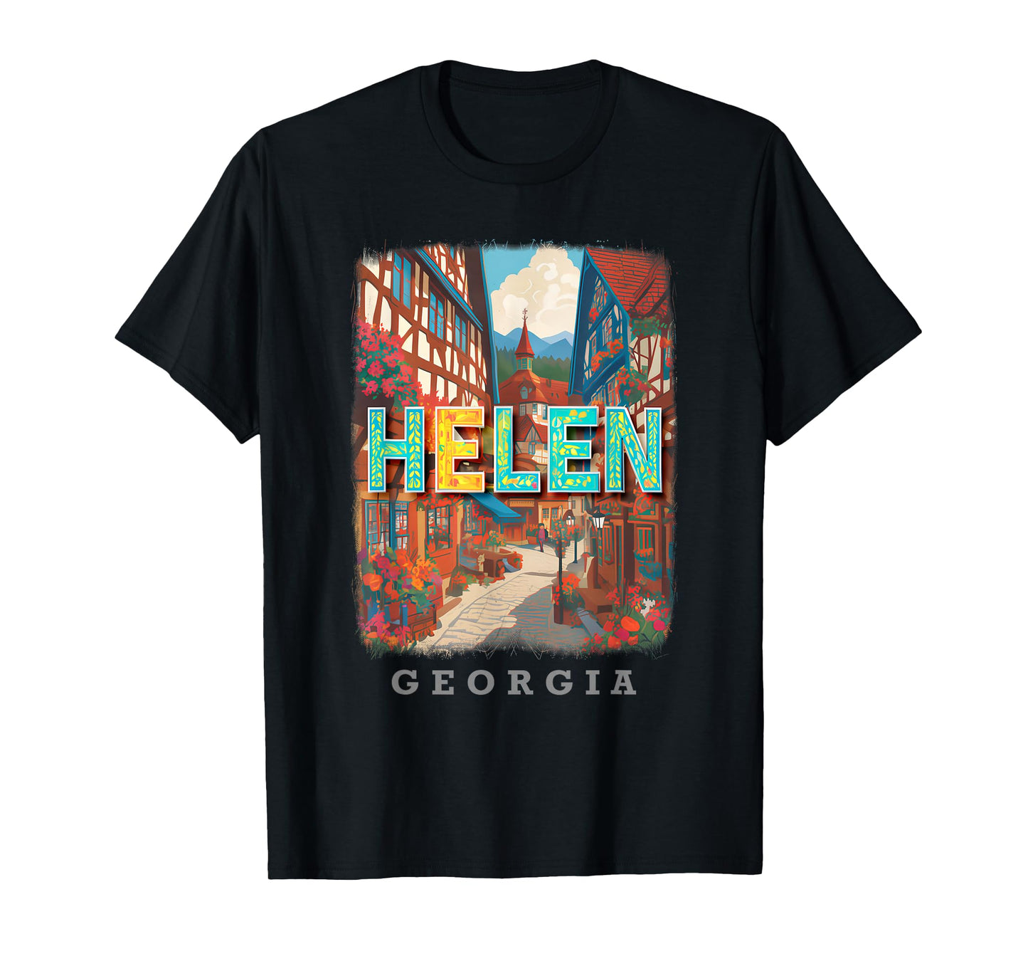 Helen Georgia GA Bavarian Charm SD187 T-Shirt