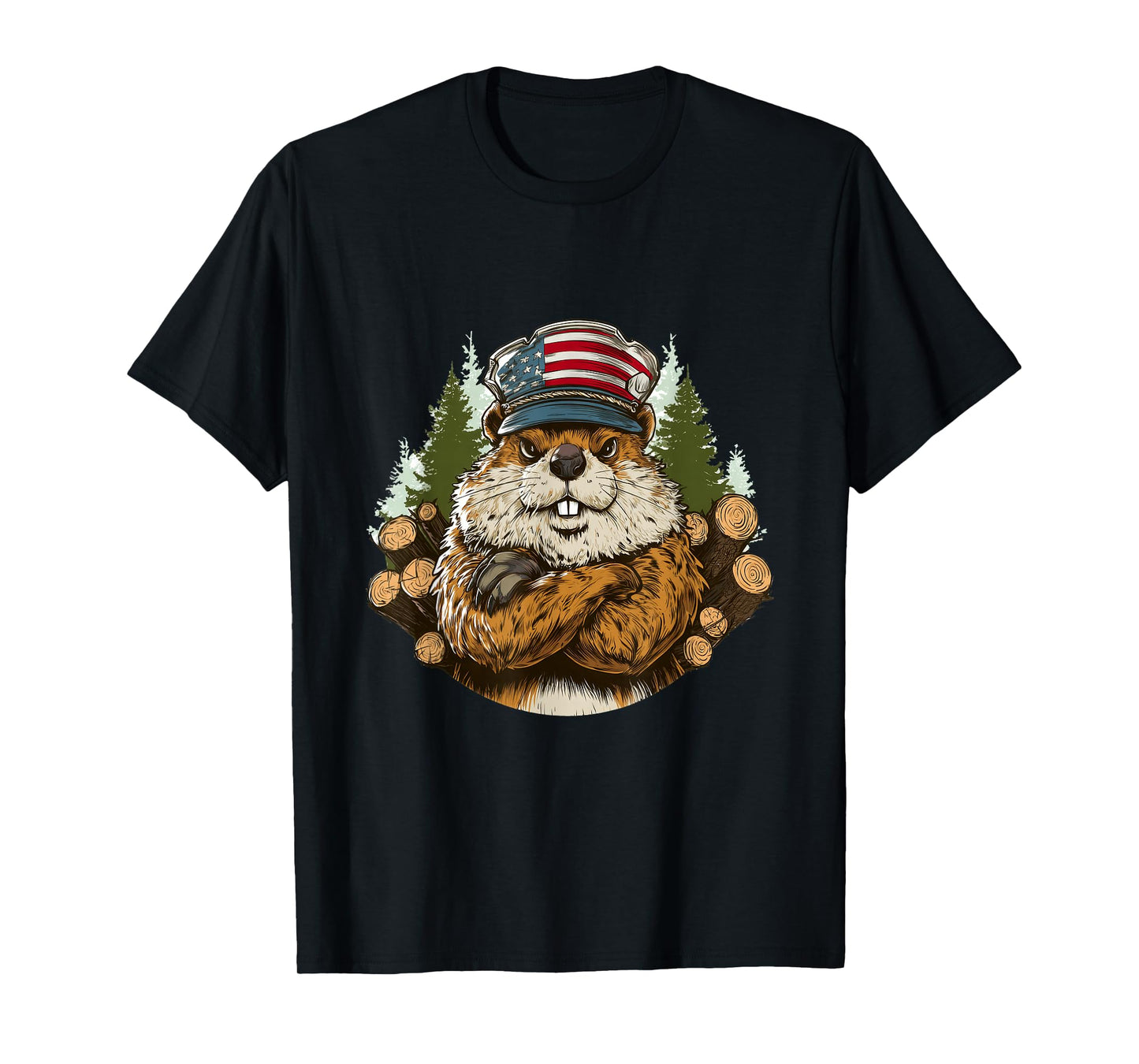 Great Beaver Look Costume T-Shirt