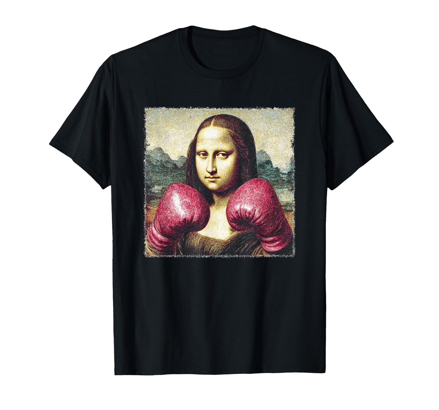 Boxing Mona Lisa Costume T-Shirt