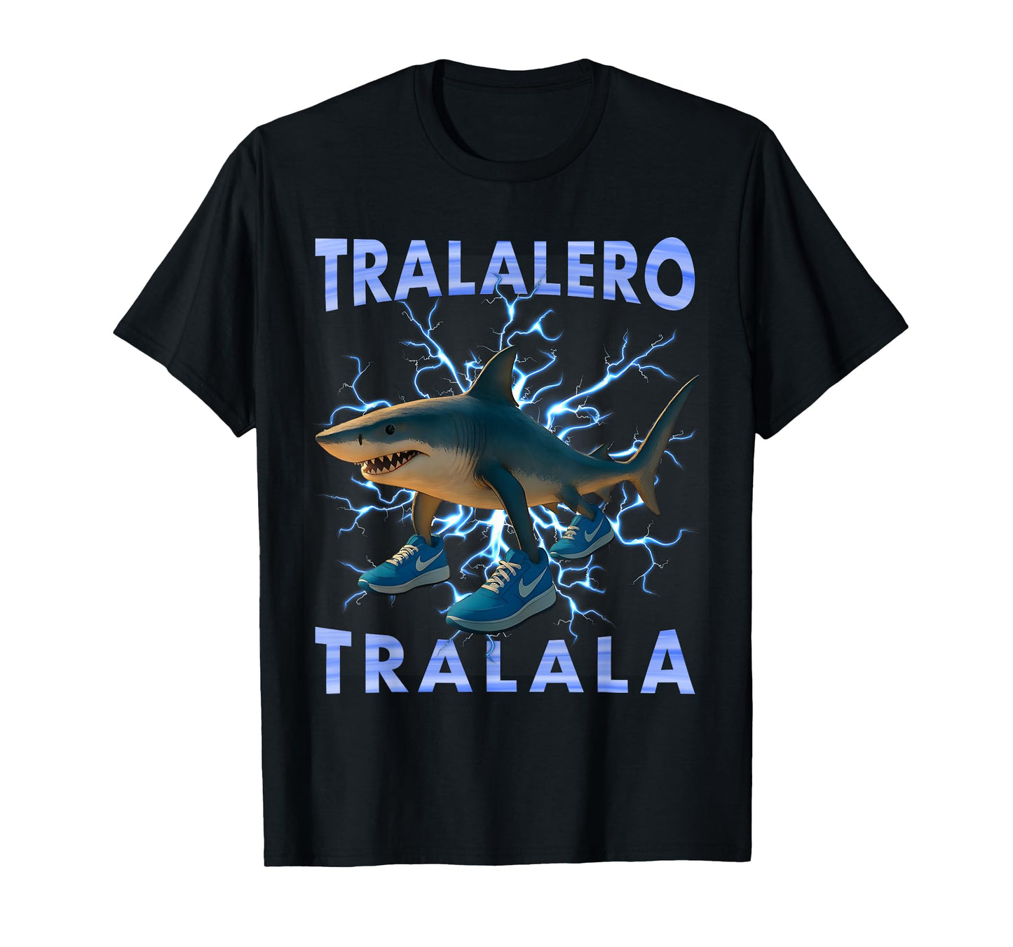 Tralalero Tralala Funny Shark Meme Bootleg T-Shirt T-Shirt