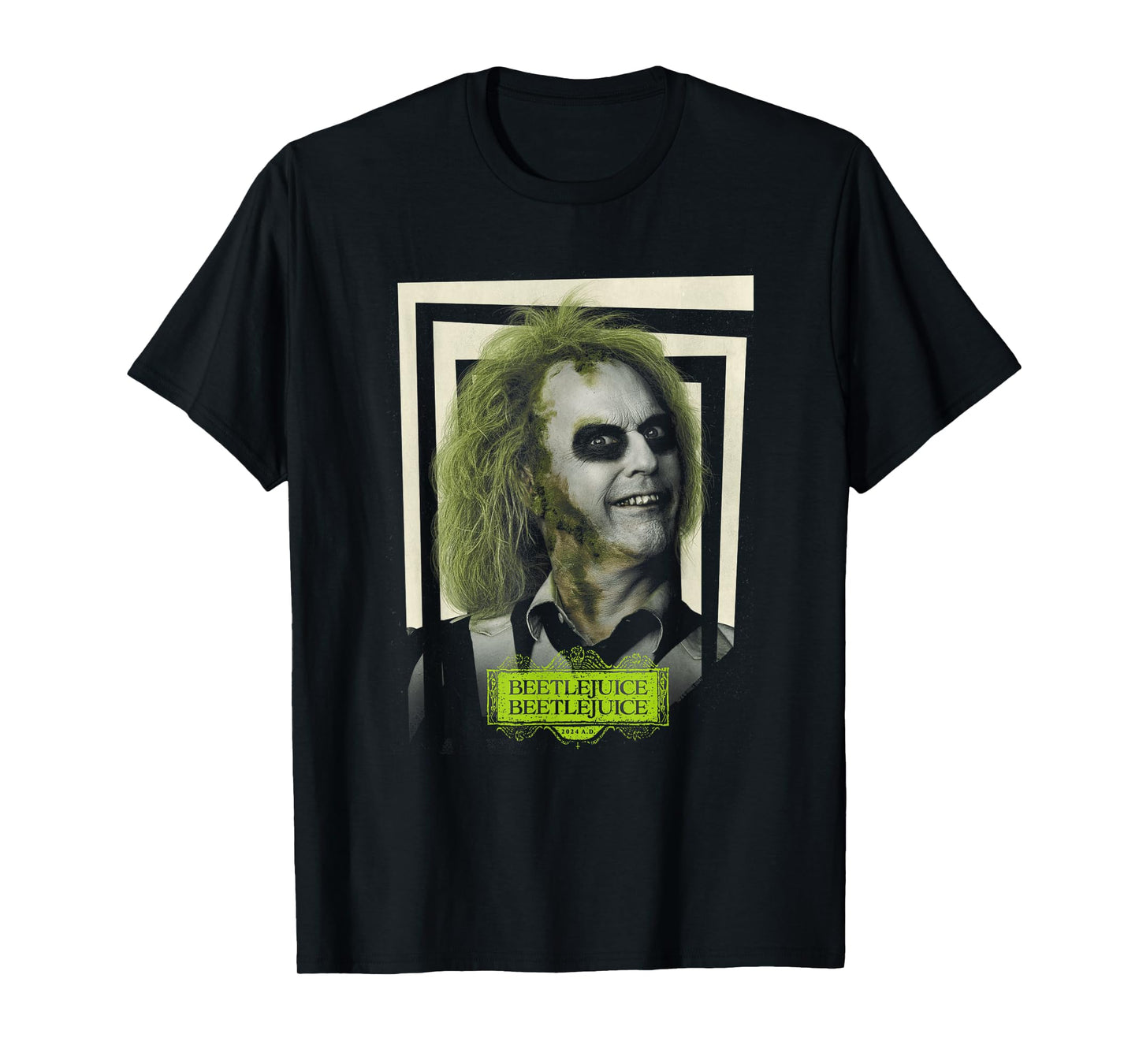 Beetlejuice Ghost with the Most Beetlejuice 2 Movie Poster T-Shirt