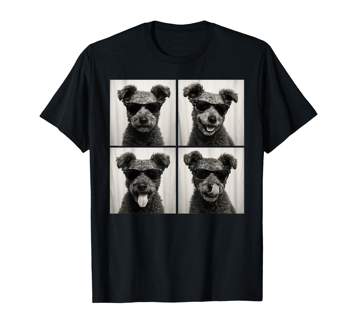 Funny Pumi Dog Lover Cute Pumi Dog Photo Booth T-Shirt