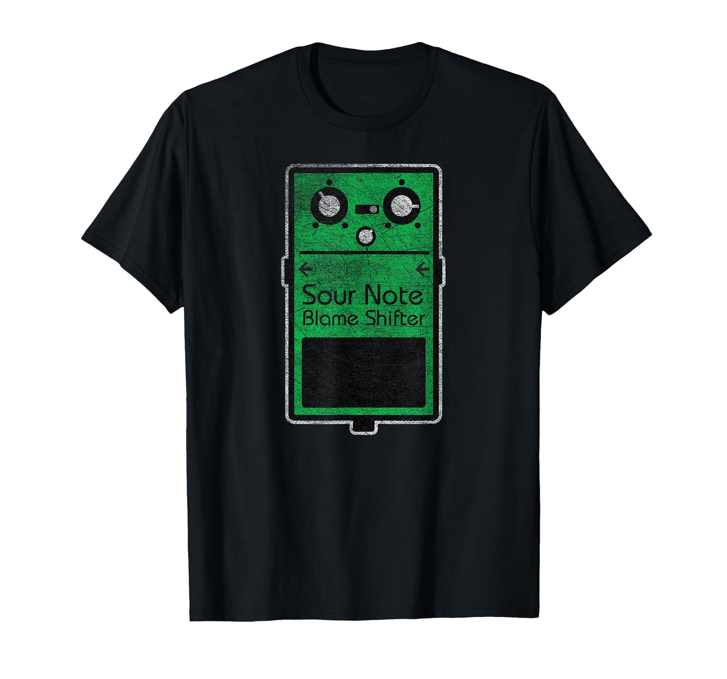 Funny Sour Note Blame Shifter Effect Pedal T-Shirt