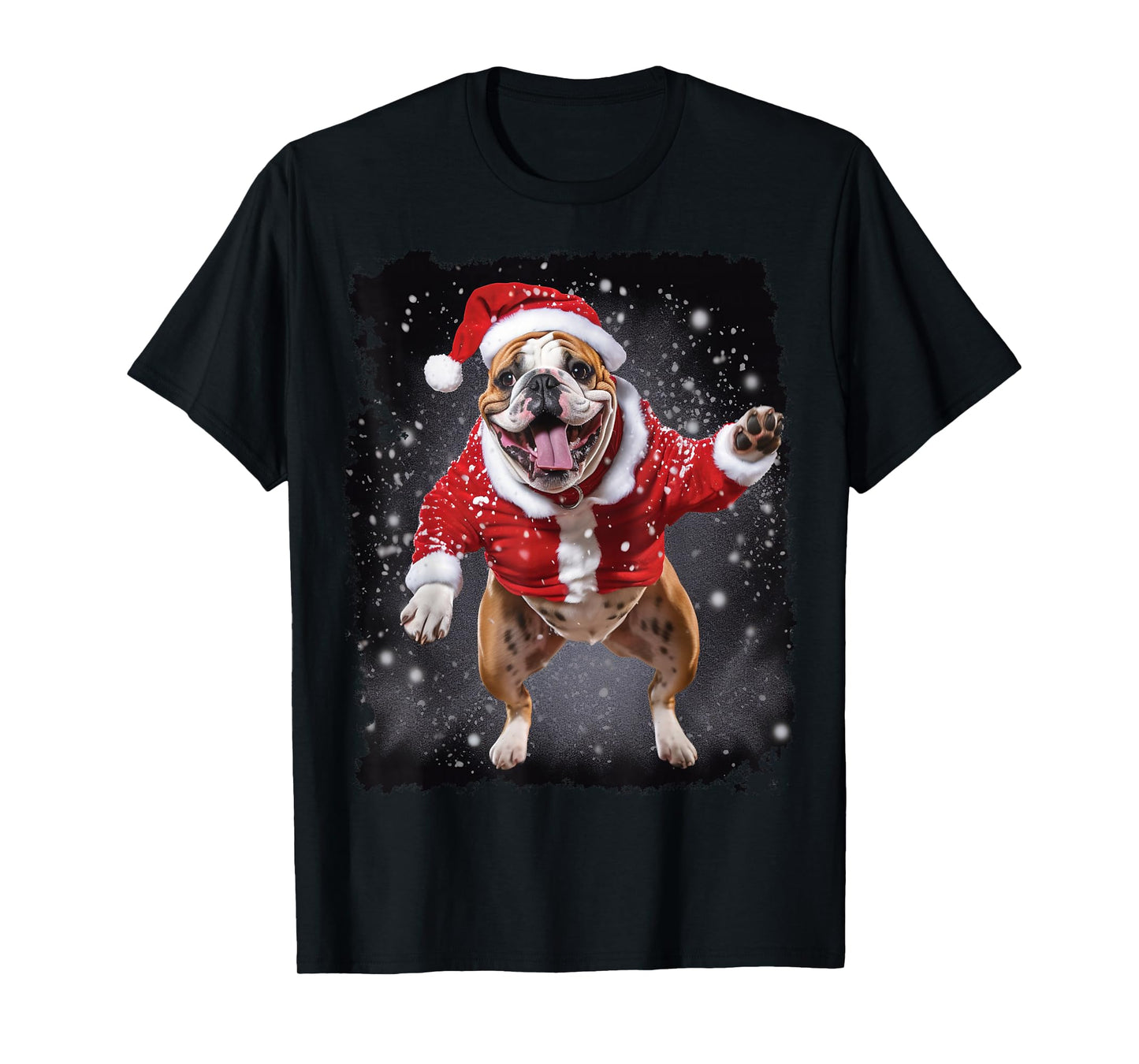 Christmas English Bulldog T-Shirt