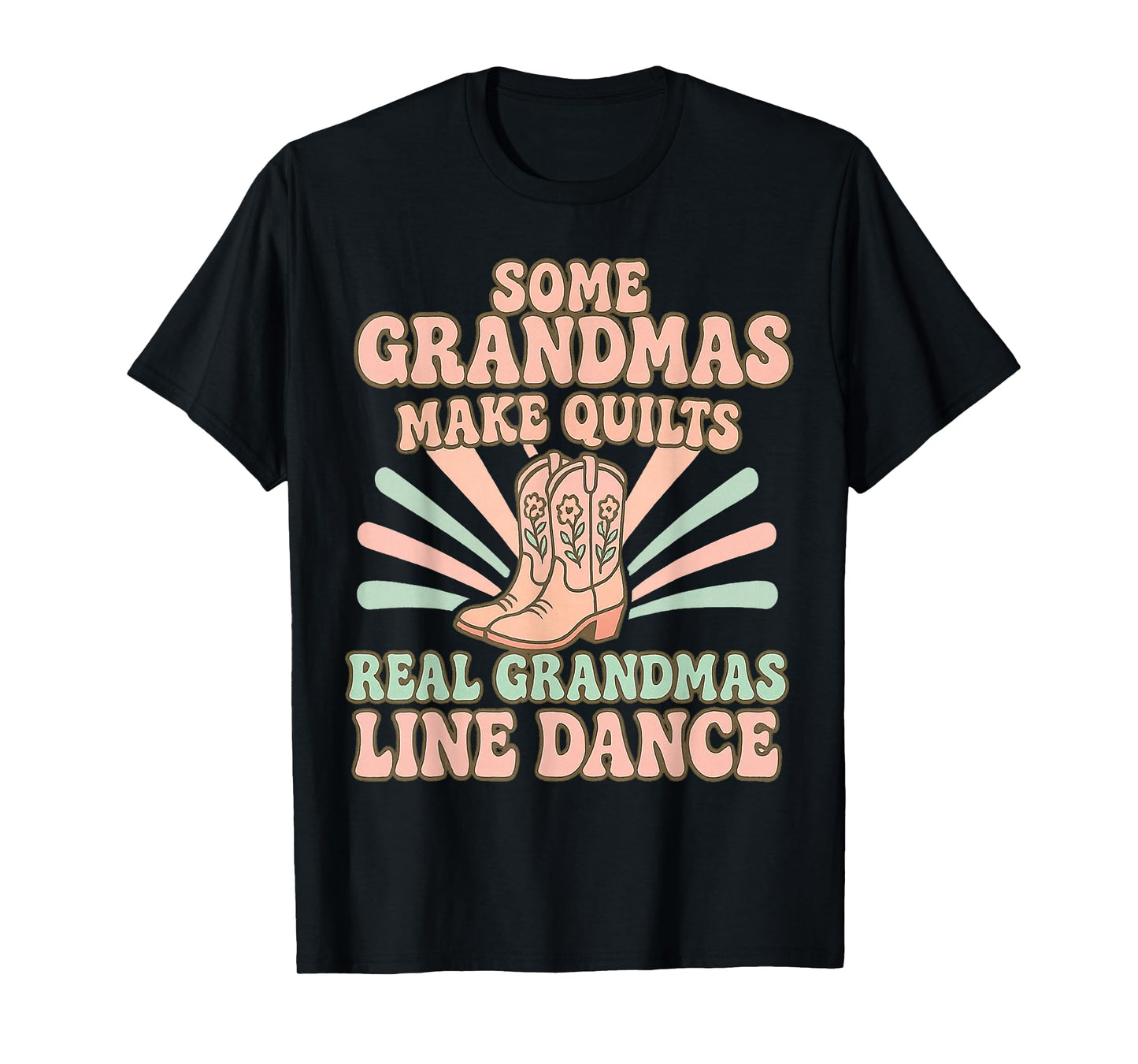 Grandma Line Dancing Dancer Country Music T-Shirt