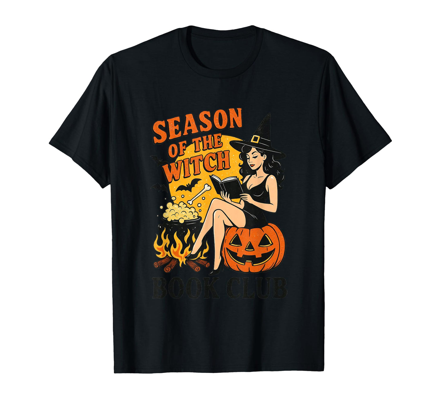 Season Of The Witch Book Club Vibes T-Shirt