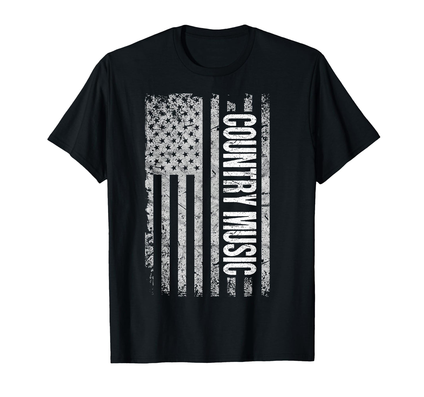 Proud American Flag Country Music Deep South T-Shirt