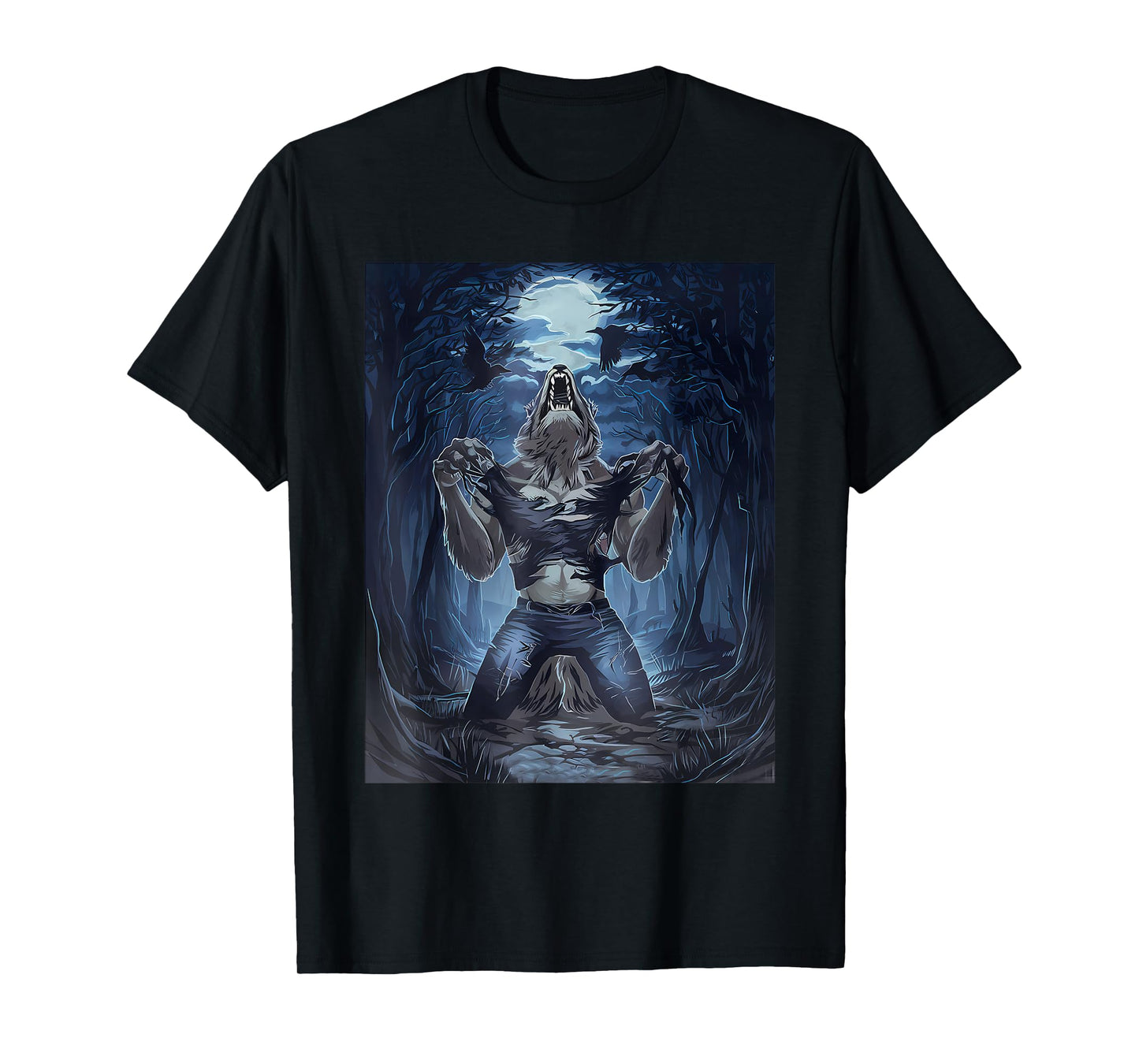 Werewolf Ripping Off Meme T-Shirt